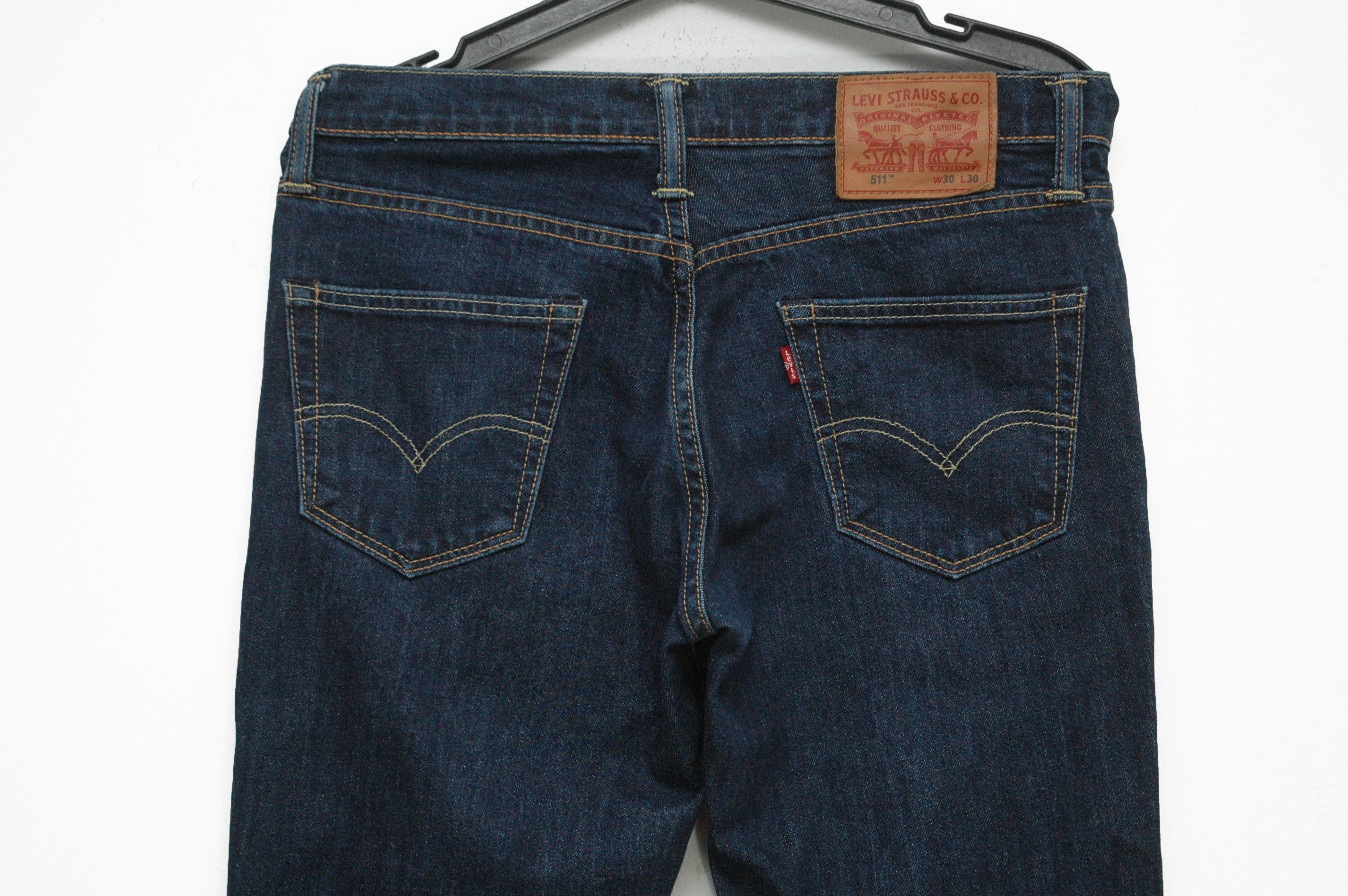 Levi's Levis 511 Indigo Denim Jeans W30 L30 Size US 30 / EU 46 - 5 Thumbnail