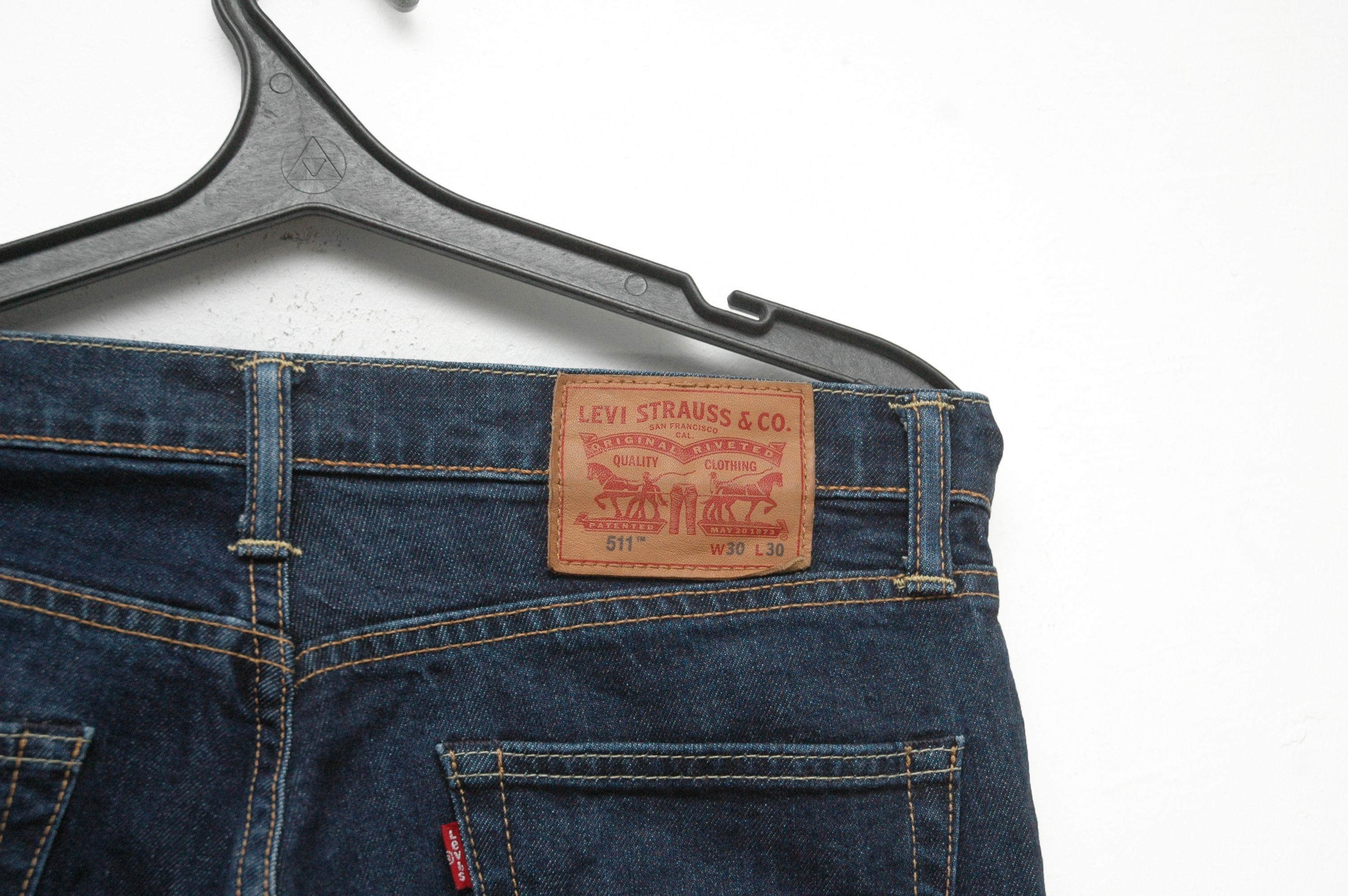 Levi's Levis 511 Indigo Denim Jeans W30 L30 Size US 30 / EU 46 - 6 Thumbnail