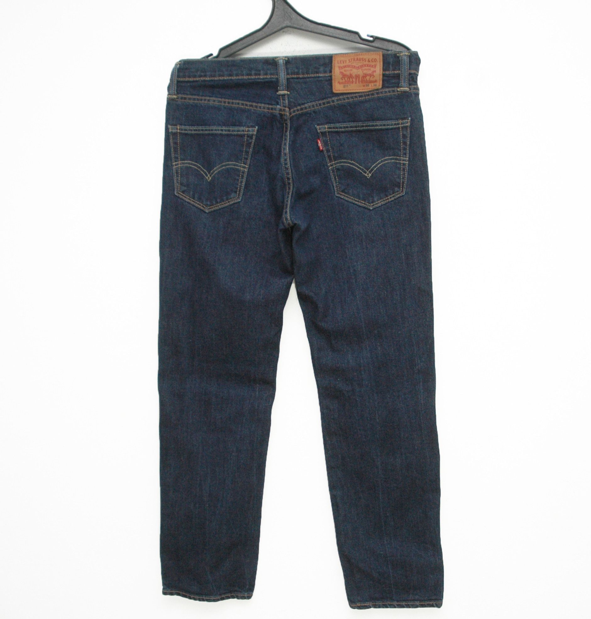 Levi's Levis 511 Indigo Denim Jeans W30 L30 Size US 30 / EU 46 - 4 Thumbnail