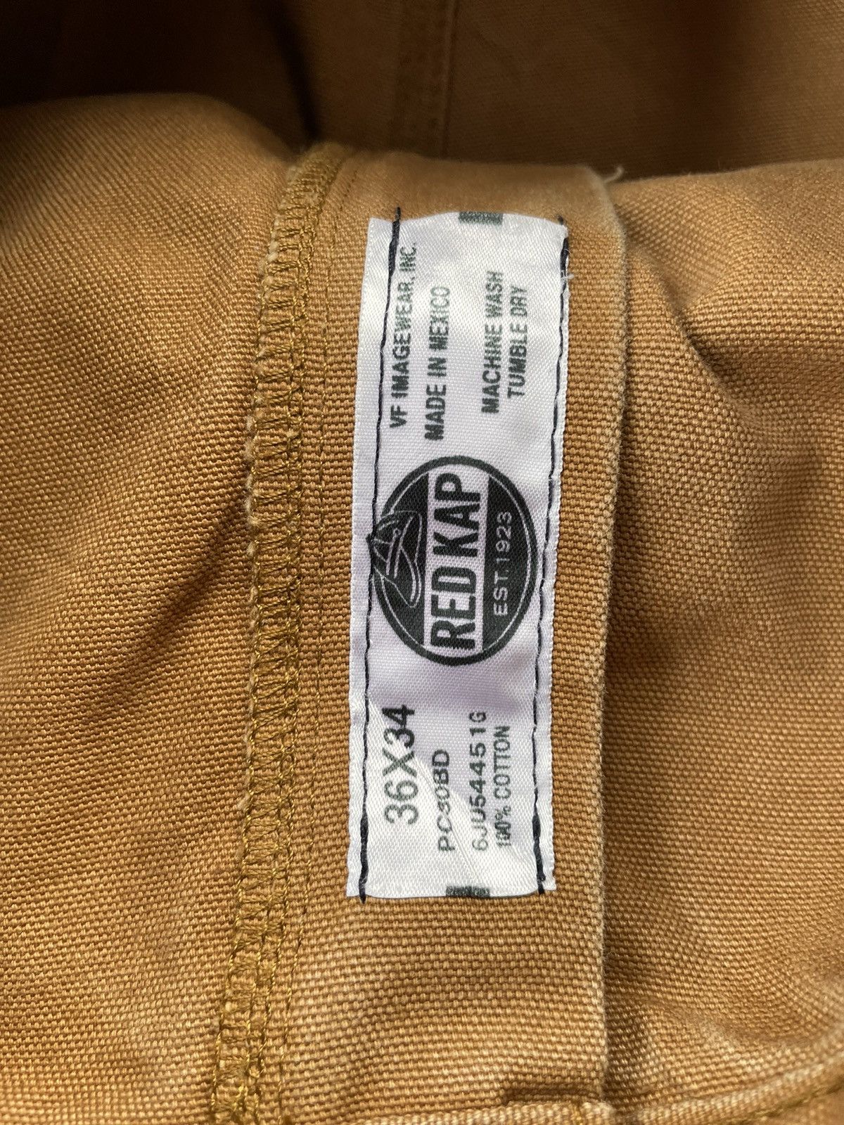 Vintage Vintsge Redkap Worker Denim Size US 34 / EU 50 - 17 Thumbnail