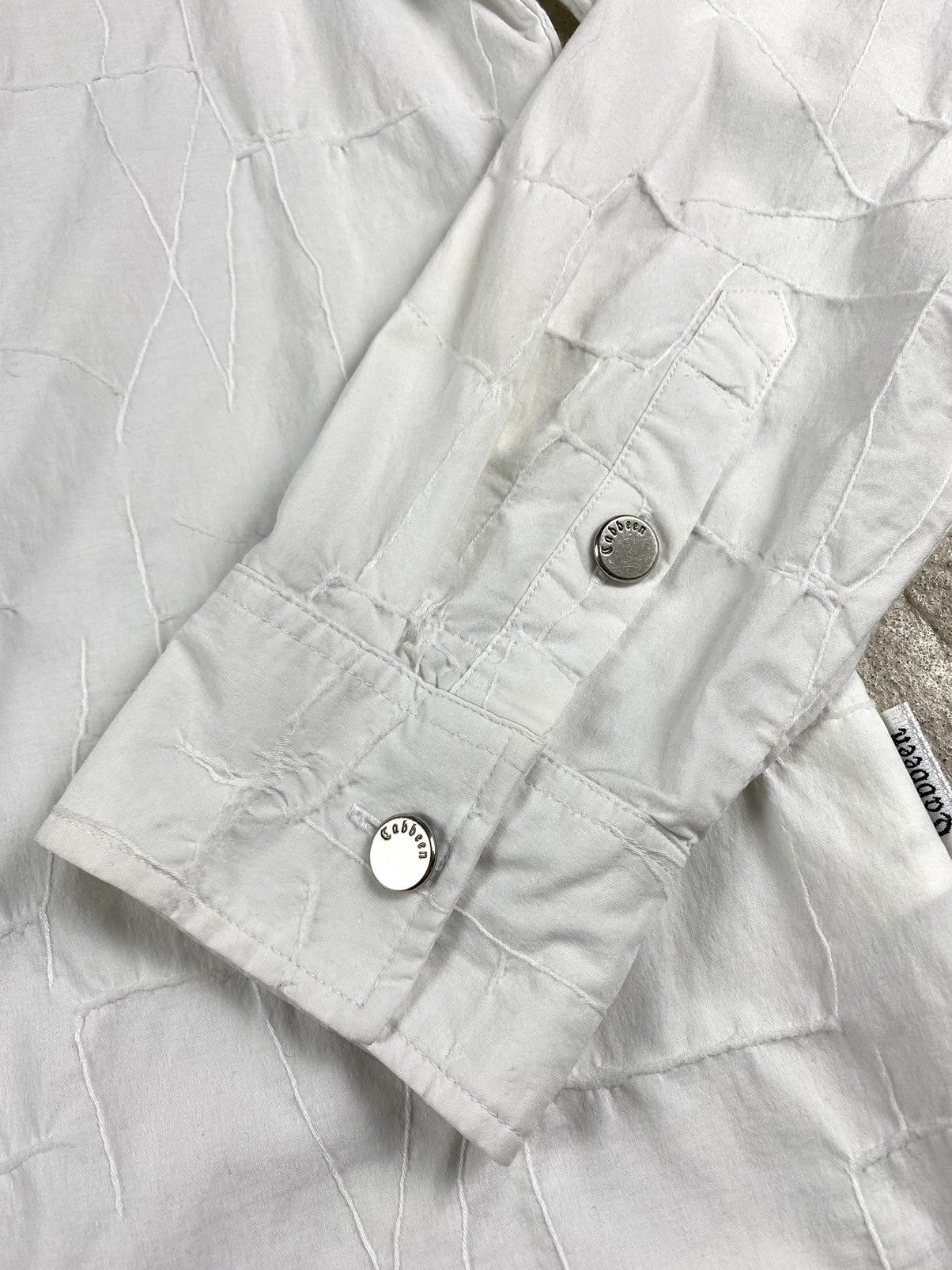 Japanese Brand Vintage Cabbeen Japan Brand Shirt Up Crumpled Style Size US L / EU 52-54 / 3 - 17 Thumbnail