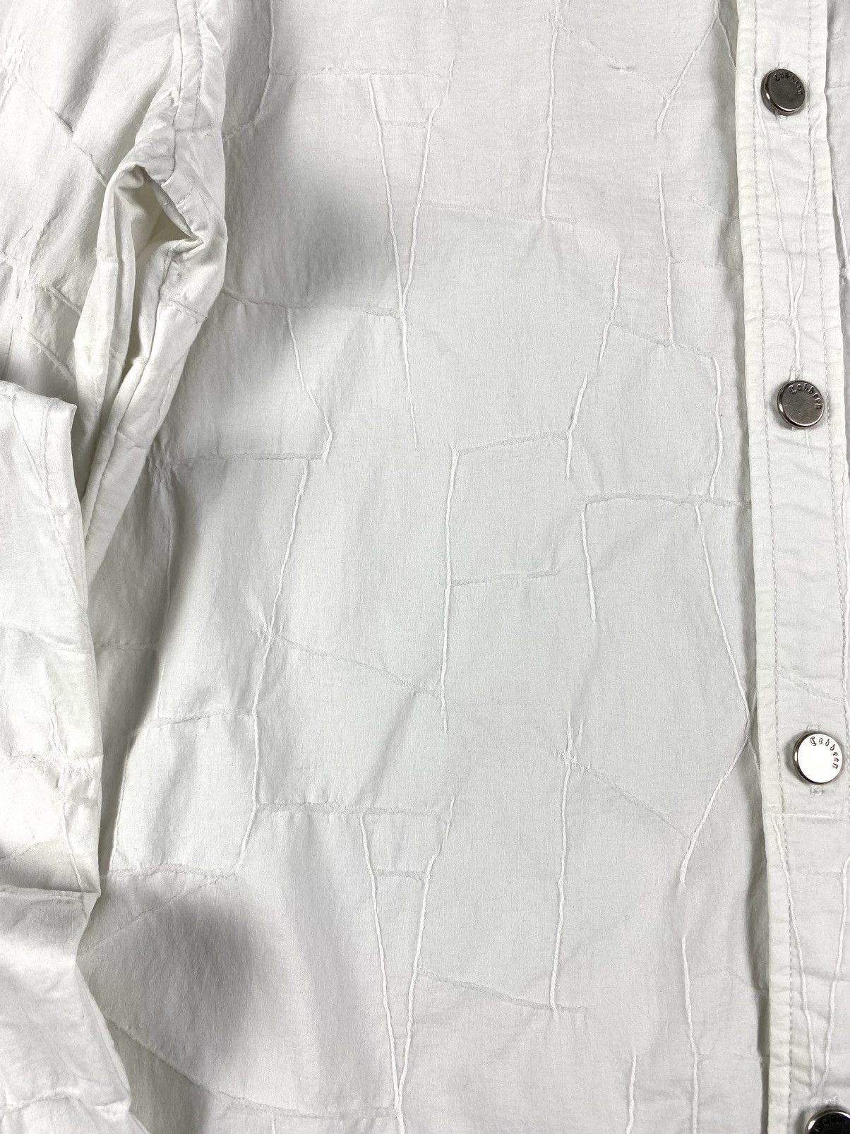 Japanese Brand Vintage Cabbeen Japan Brand Shirt Up Crumpled Style Size US L / EU 52-54 / 3 - 9 Thumbnail