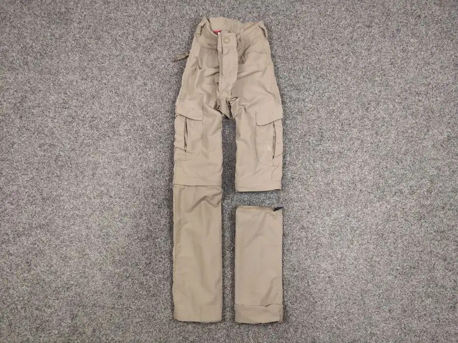 The North Face Vintage 90's The North Face Beige Cargo Pants x Shorts Size 30" / US 8 / IT 44 - 1 Thumbnail