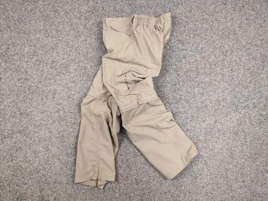 The North Face Vintage 90's The North Face Beige Cargo Pants x Shorts Size 30" / US 8 / IT 44 - 7 Thumbnail