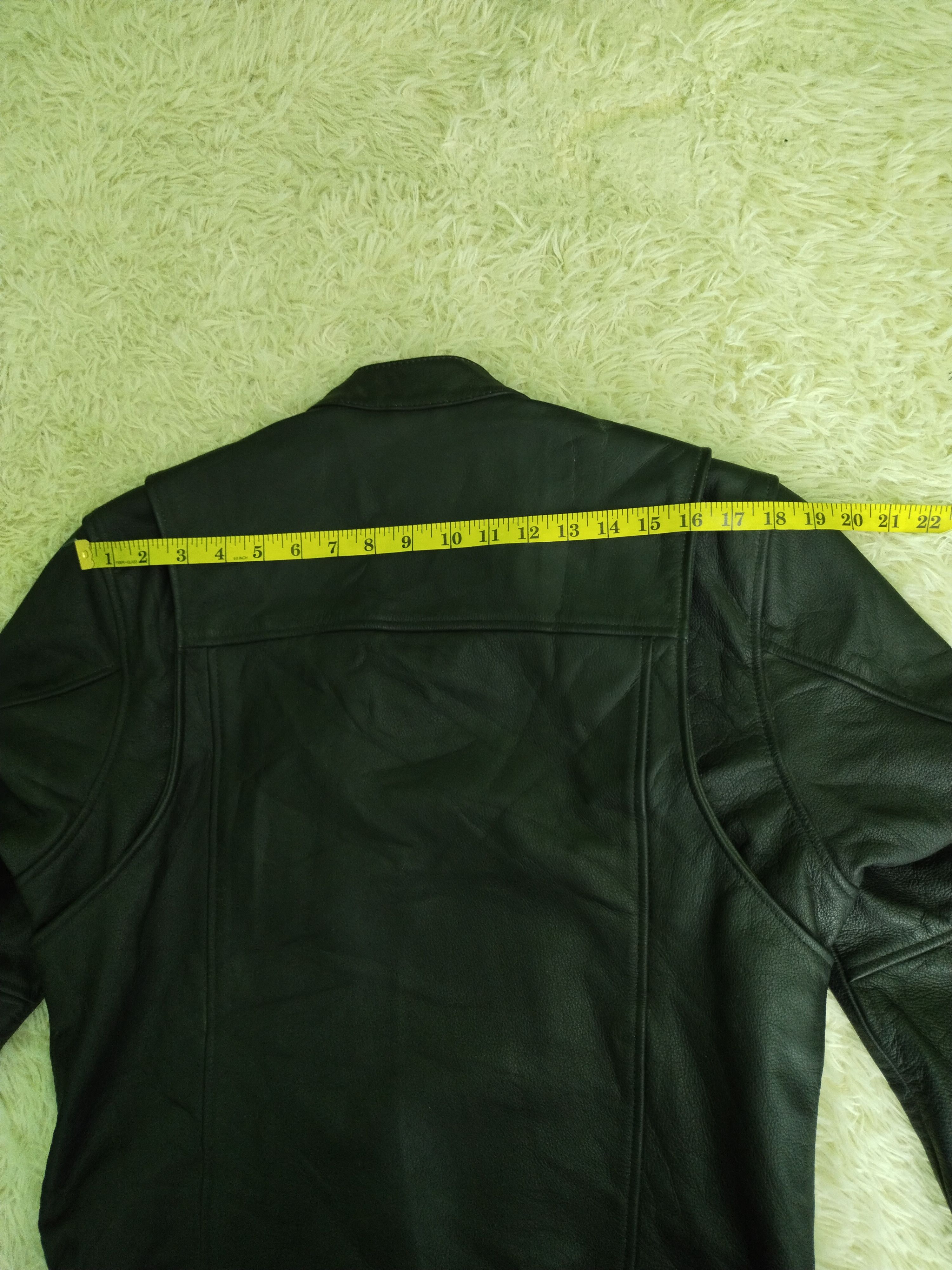 Harley Davidson VINTAGE HD-378 SMALL LOGO LEATHER JACKET Size US M / EU 48-50 / 2 - 23 Thumbnail