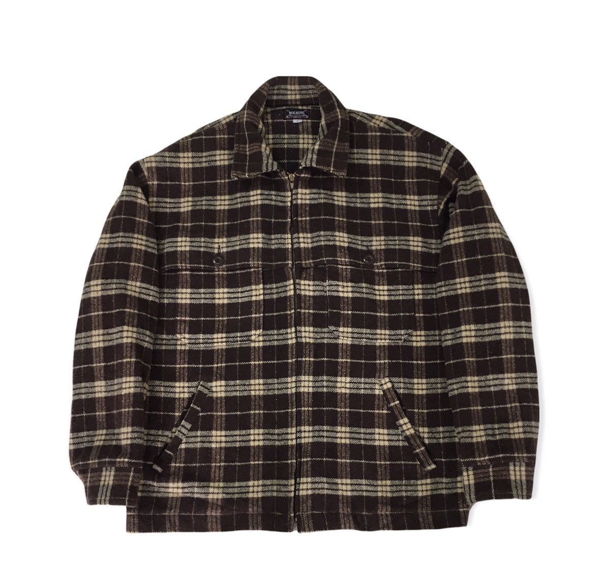 Roc & Usc Workwear Brown Tartan