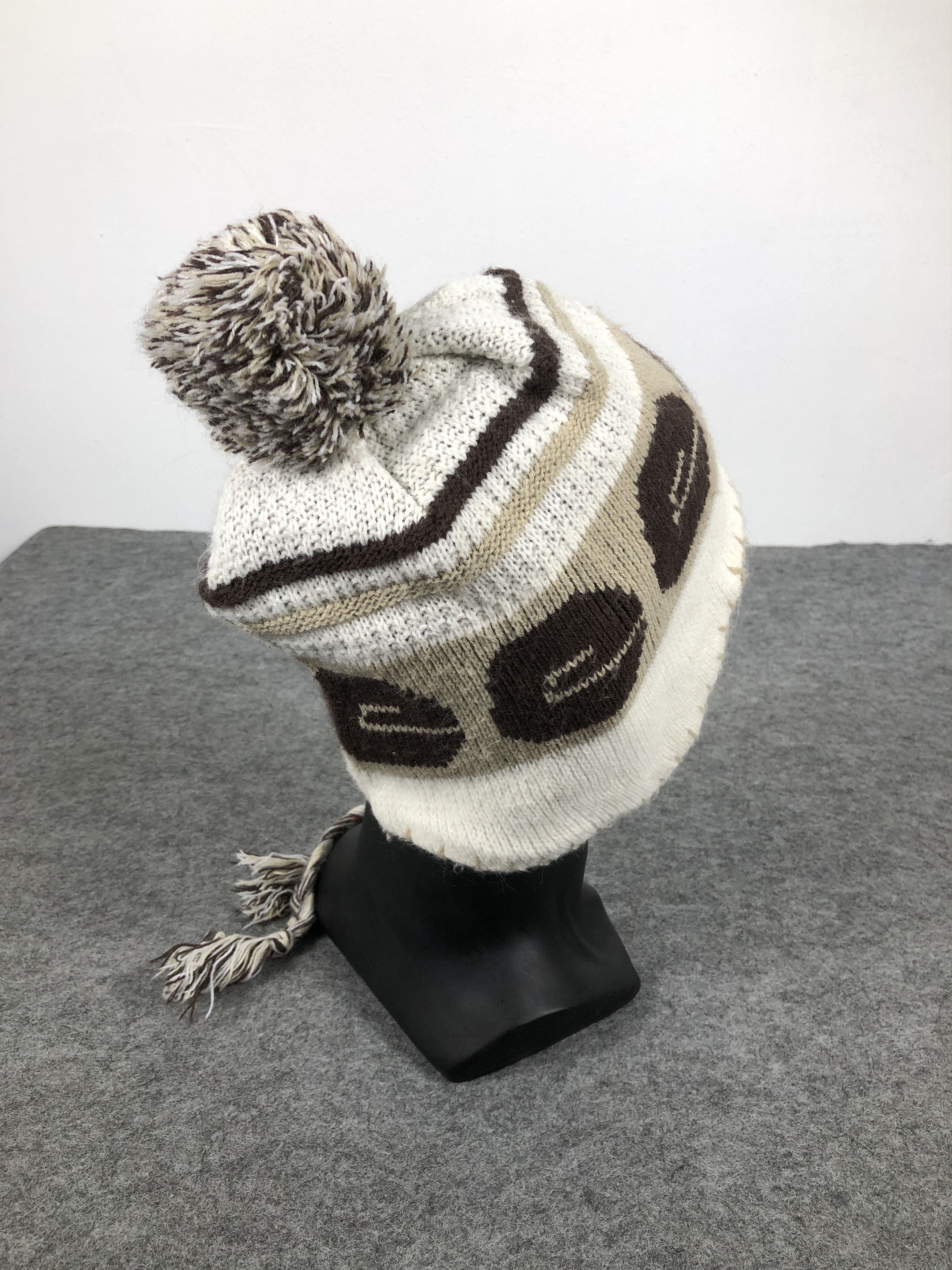 Japanese Brand VTG Japanese Brand Estivo Earflap Beanie/ Snow Hat /Snow Cap Size ONE SIZE - 4 Thumbnail