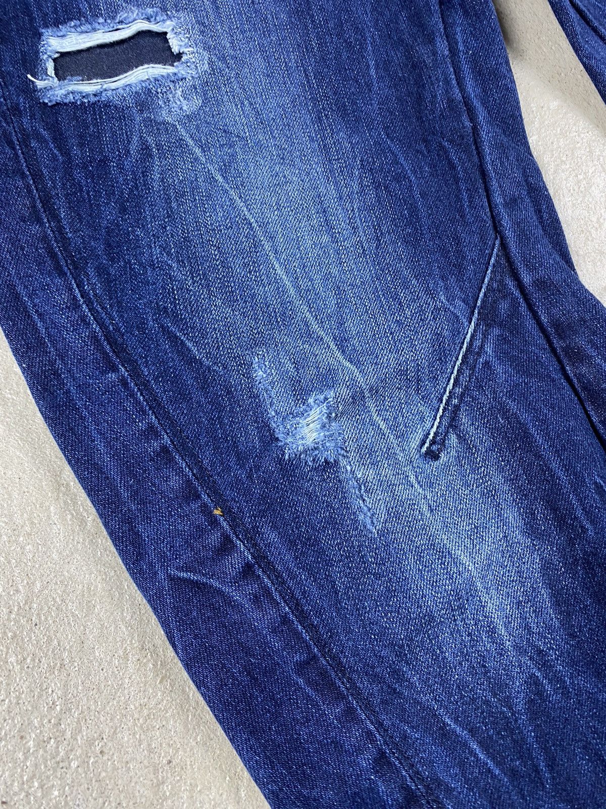 G-Star Distressed G Star Raw 3d Denim Pants Patchwork Size US 30 / EU 46 - 7 Thumbnail