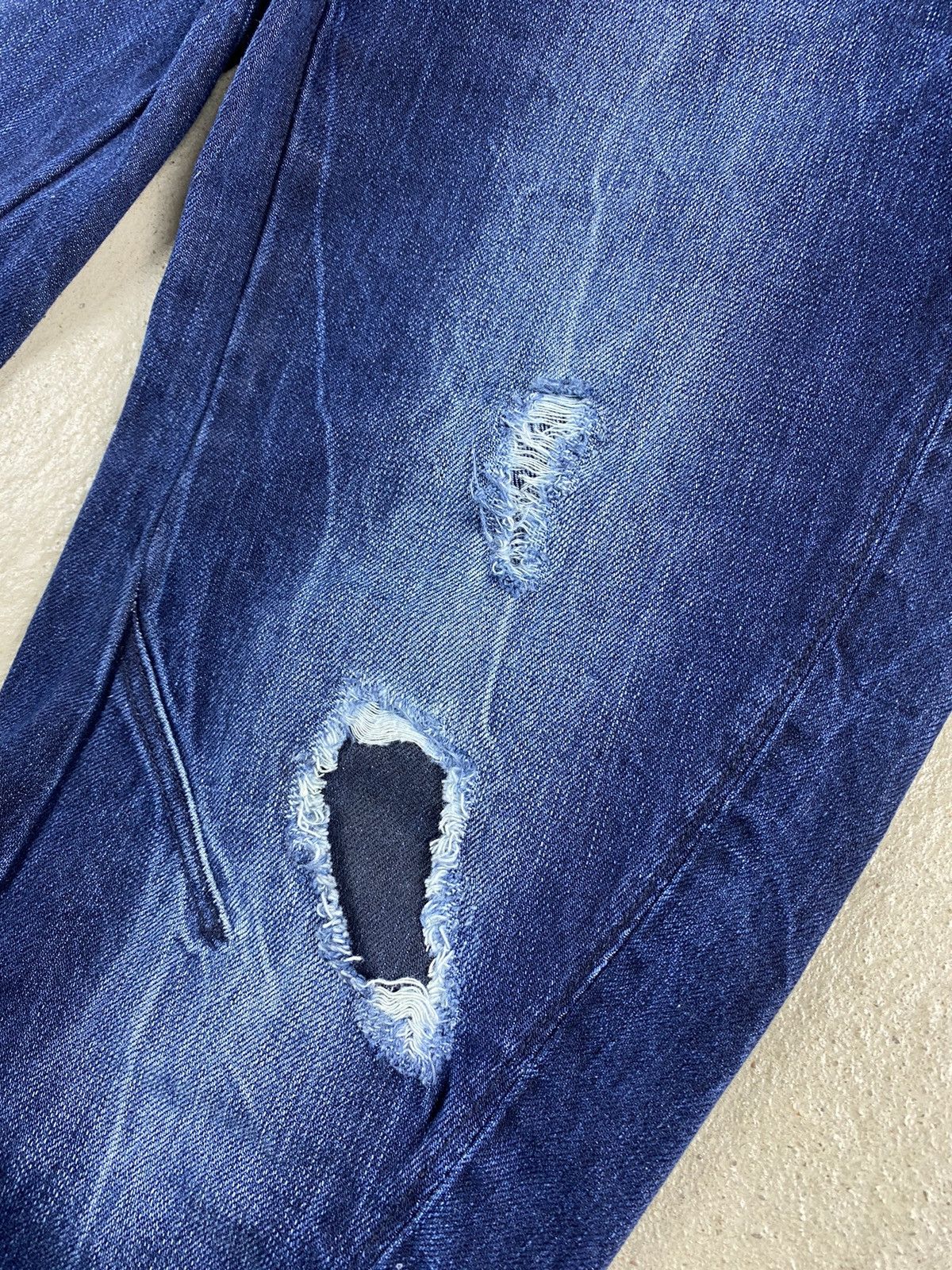G-Star Distressed G Star Raw 3d Denim Pants Patchwork Size US 30 / EU 46 - 10 Thumbnail