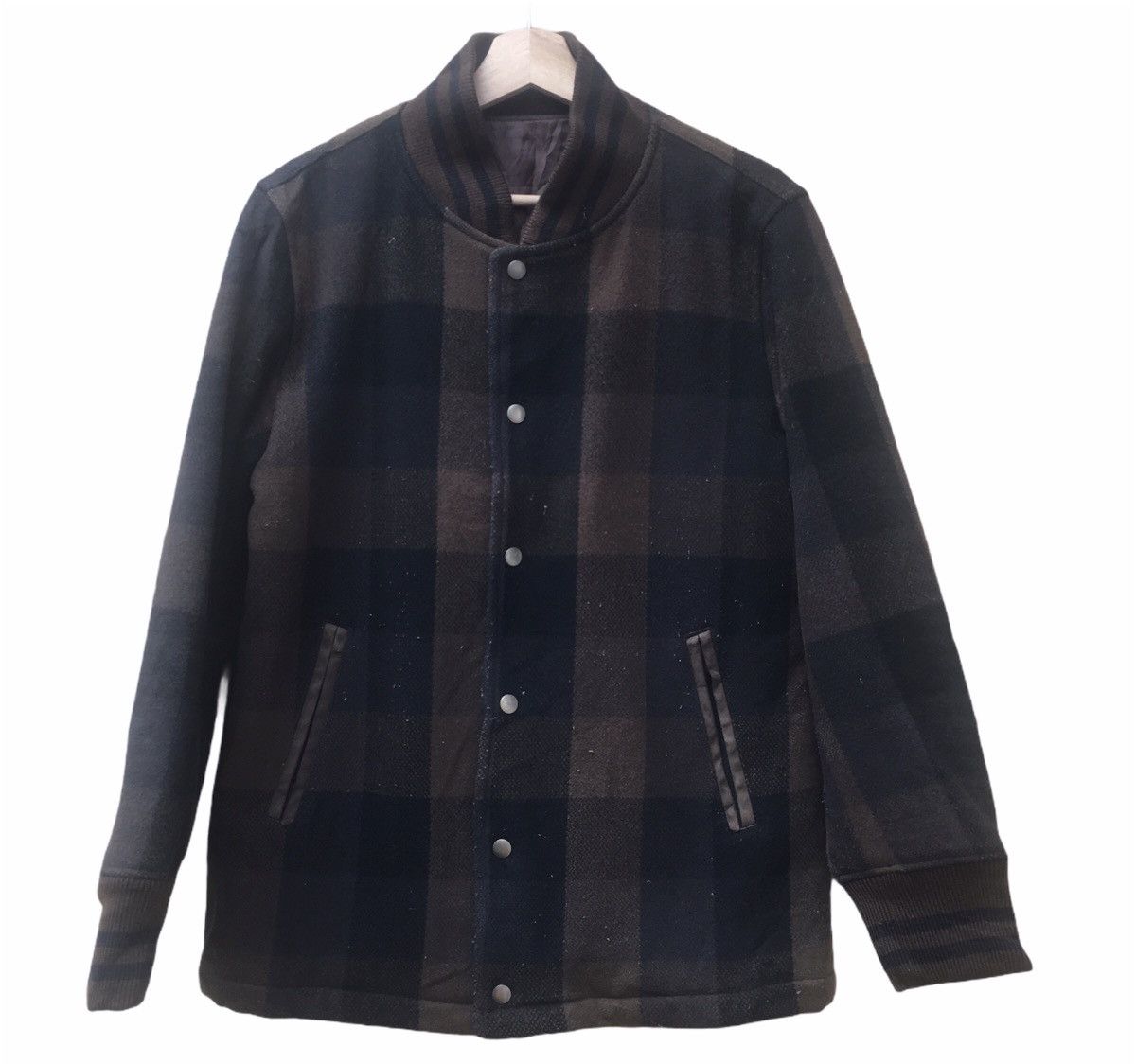 Japanese Brand Japanese Wool Sherpa Varsity Size US M / EU 48-50 / 2 - 1 Thumbnail