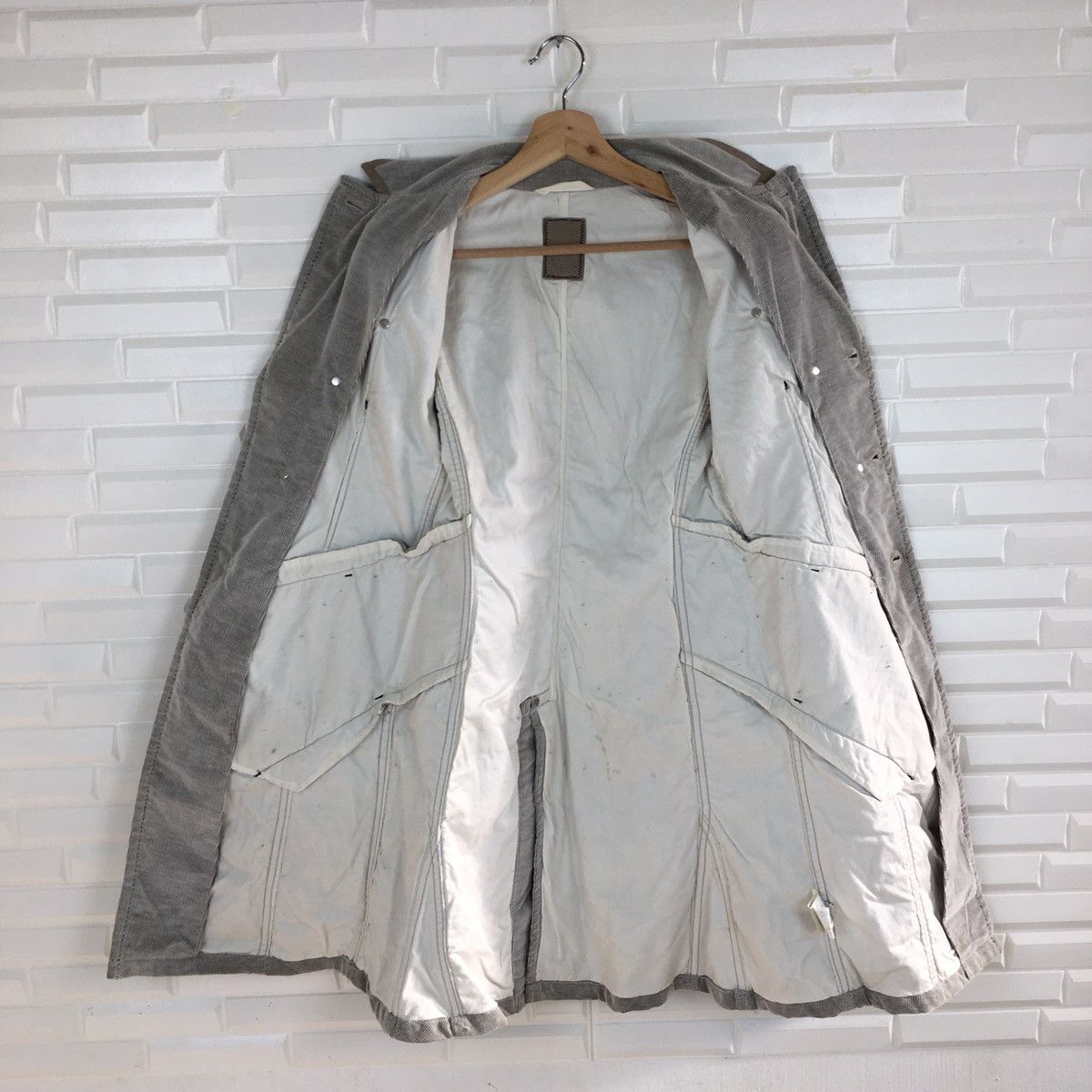 Marithe + Francois Girbaud Marithe Francois Girboud Bondage Stripes Parka Size US XS / EU 42 / 0 - 10 Thumbnail