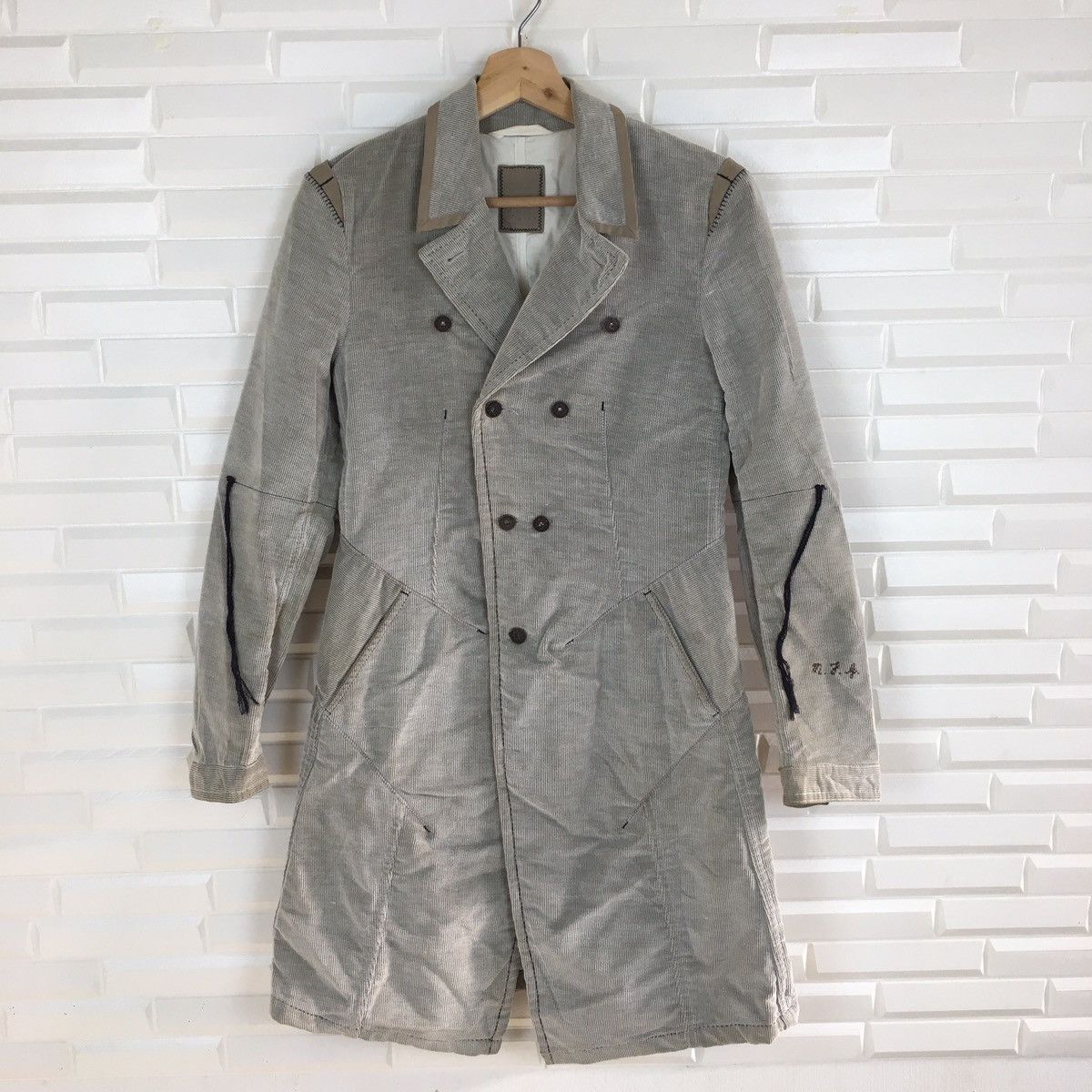 Marithe + Francois Girbaud Marithe Francois Girboud Bondage Stripes Parka Size US XS / EU 42 / 0 - 1 Thumbnail