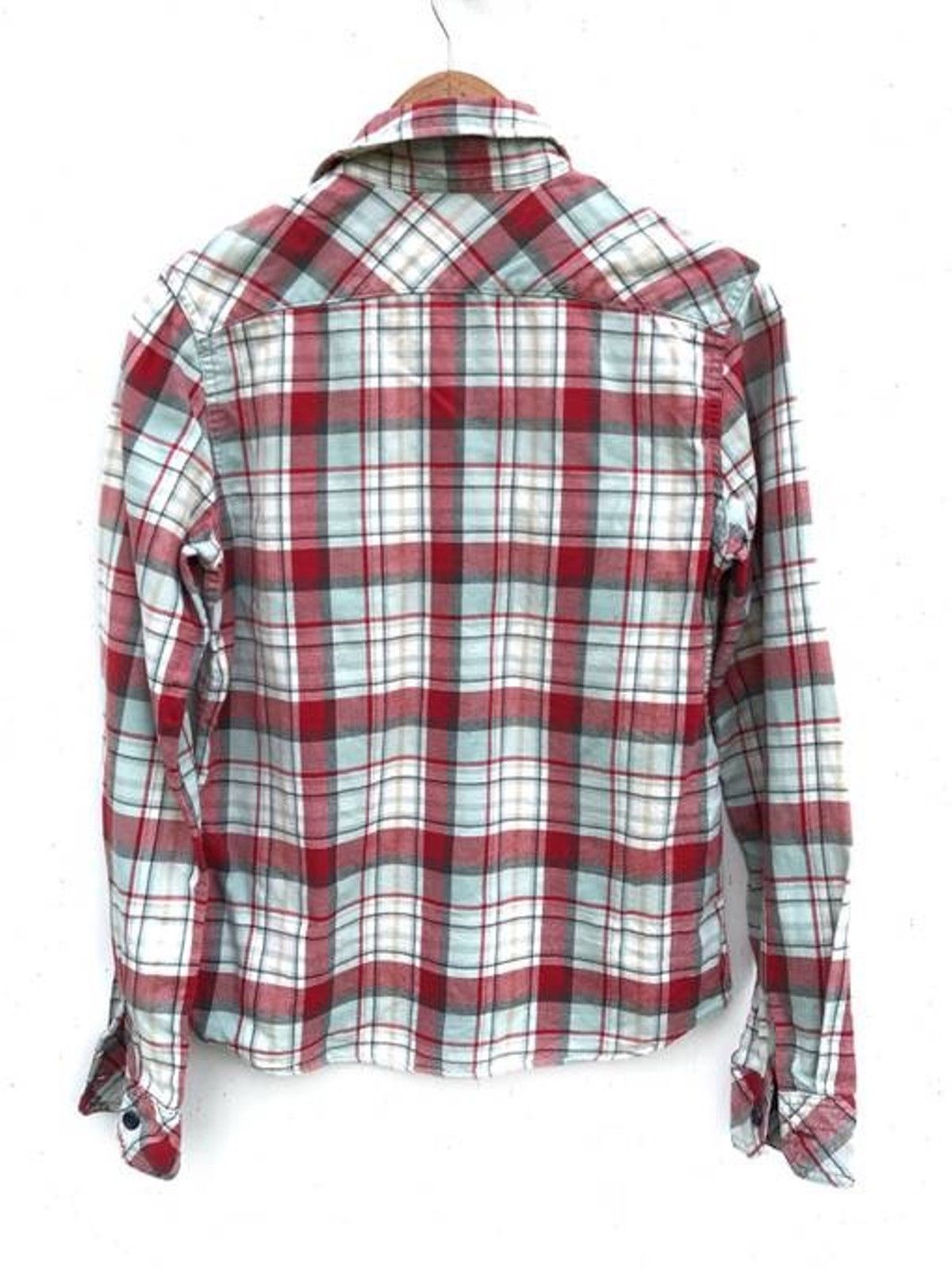 Hysteric Glamour Hysteric Glamour Flannel Shirt Button Hysteric Glamour Shirt Size US XS / EU 42 / 0 - 4 Thumbnail