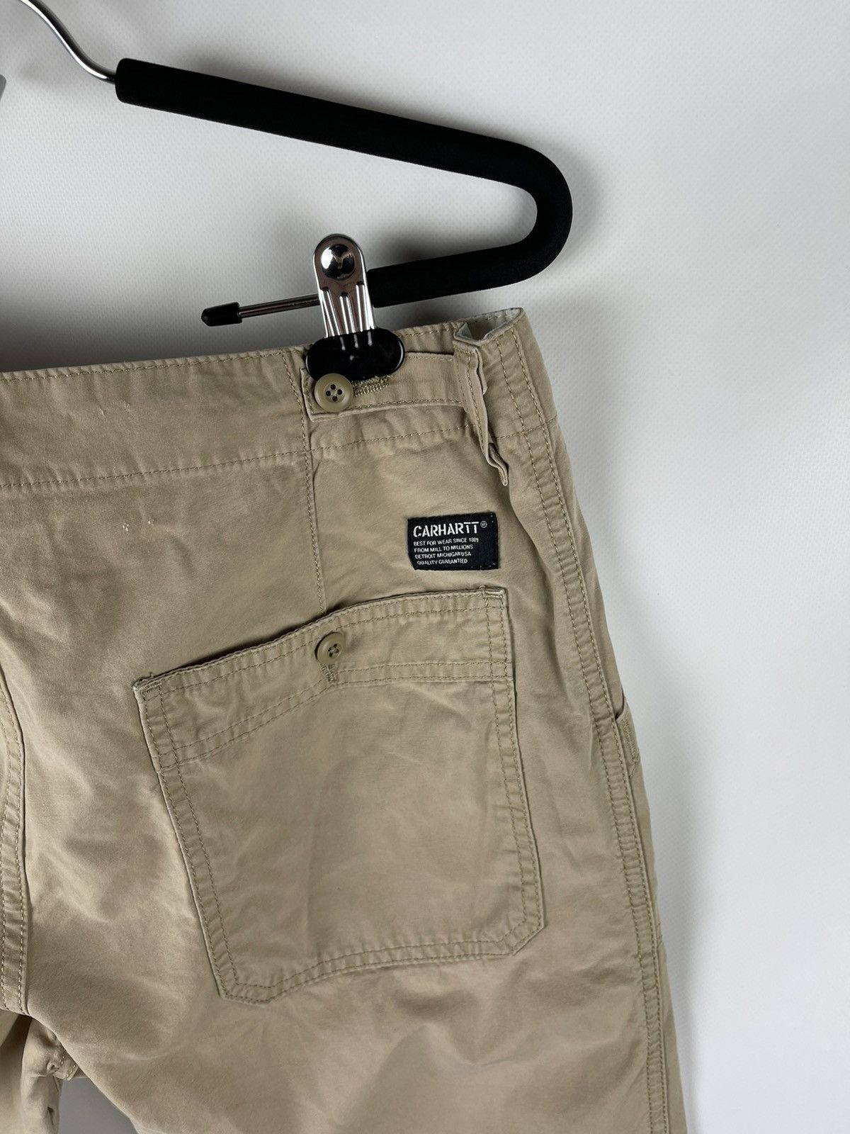 Carhartt Carhartt vintage Haul Bermuda beige shorts Size US 34 / EU 50 - 7 Thumbnail