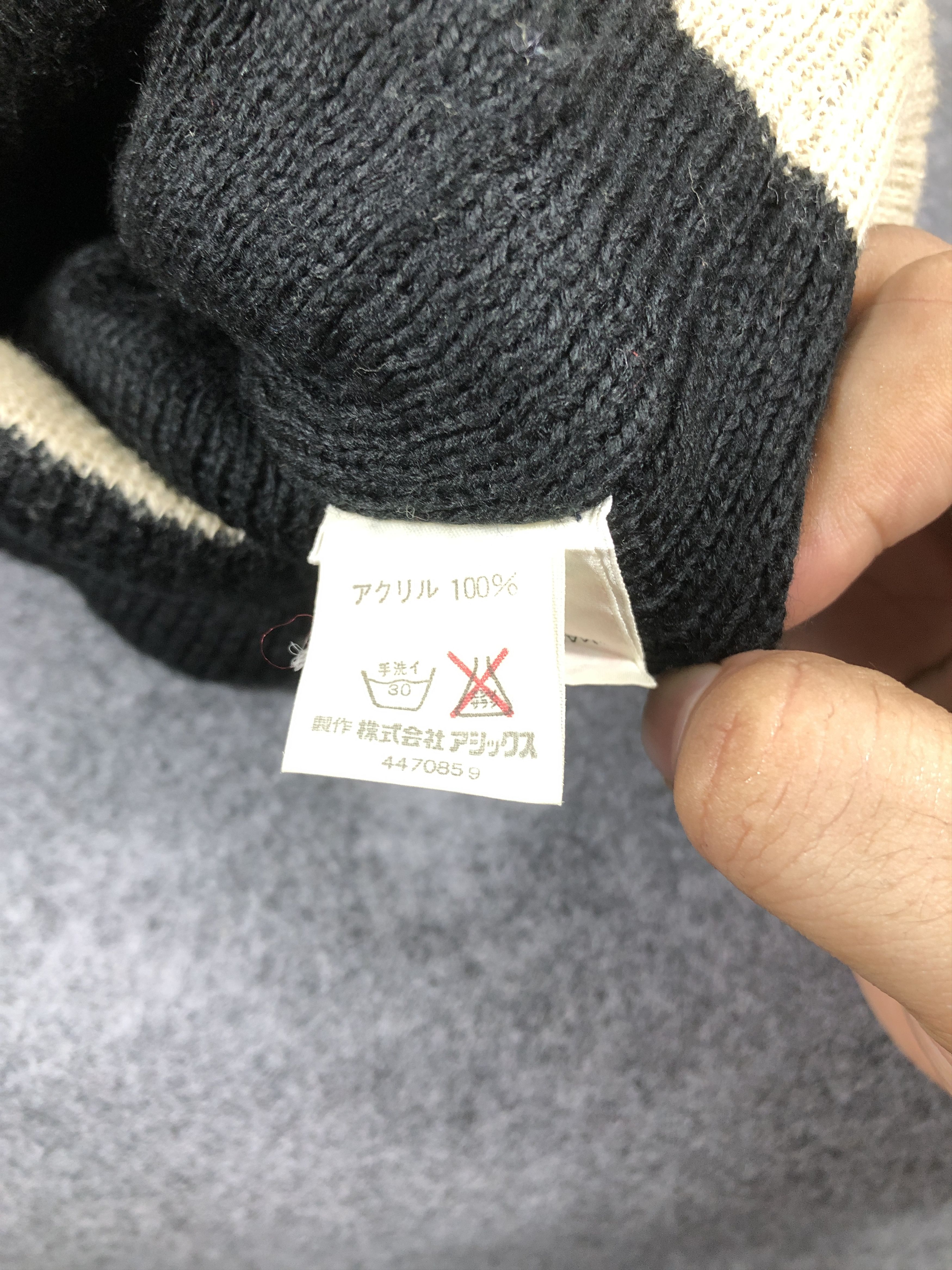 Asics Vintage Rawlings by Asics Beanie / Snow Hat / Snow Cap Size ONE SIZE - 9 Thumbnail