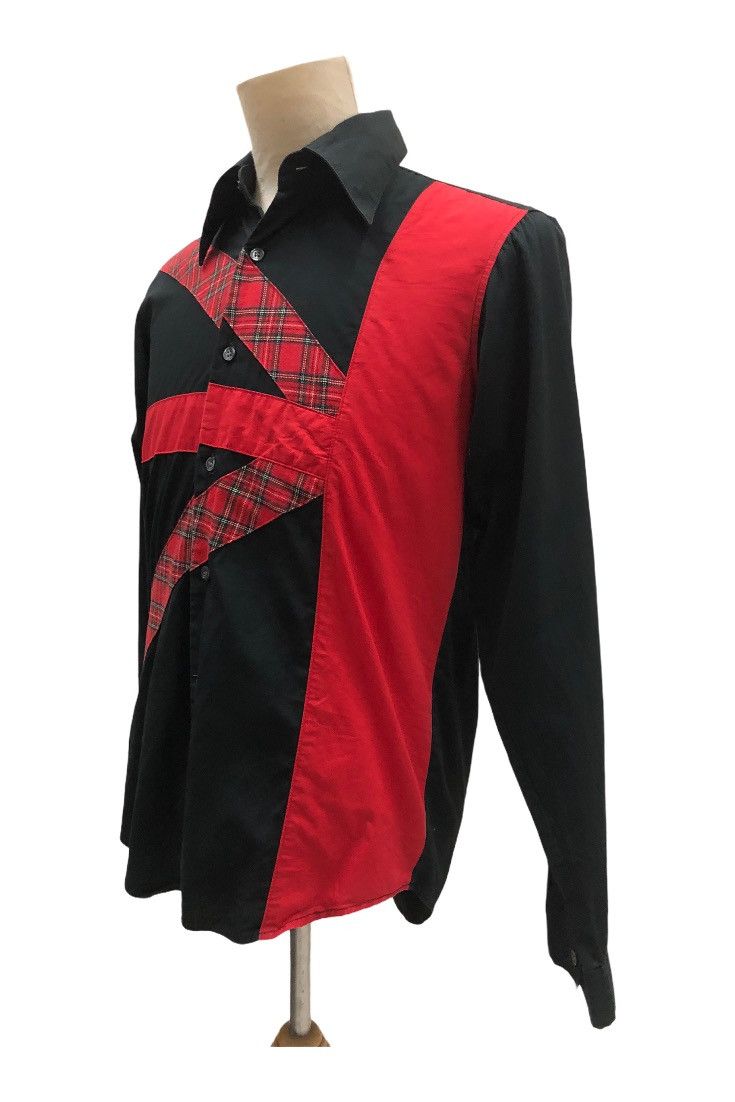 Japanese Brand Japanese Brand Longsleeve Shirt Tartan Design Size US M / EU 48-50 / 2 - 2 Thumbnail
