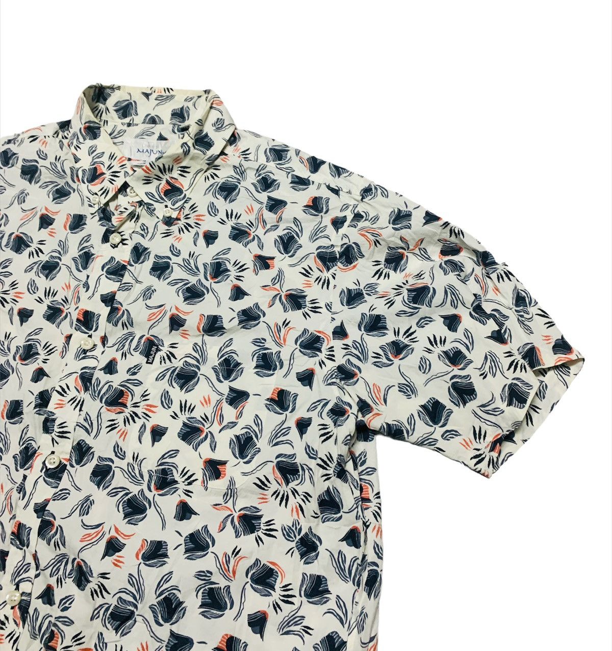 Eternal × Japanese Brand VINTAGE ETERNAL JAPAN FLOWER SLIM FIT HAWAIIAN SHIRT Size US XXL / EU 58 / 5 - 4 Thumbnail