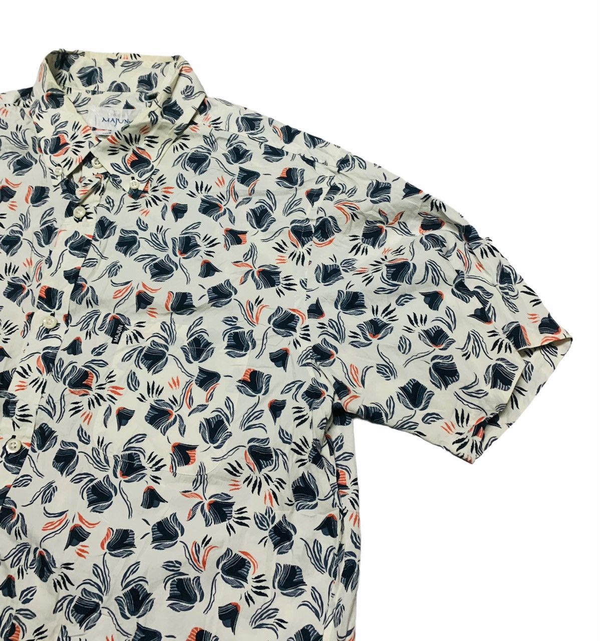Eternal × Japanese Brand VINTAGE ETERNAL JAPAN FLOWER SLIM FIT HAWAIIAN SHIRT Size US XXL / EU 58 / 5 - 3 Thumbnail