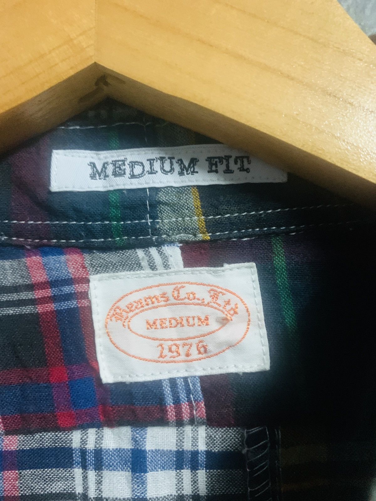 Beams Plus × Japanese Brand BEAMS JAPAN PATCHWORK FLANNEL Size US M / EU 48-50 / 2 - 5 Thumbnail