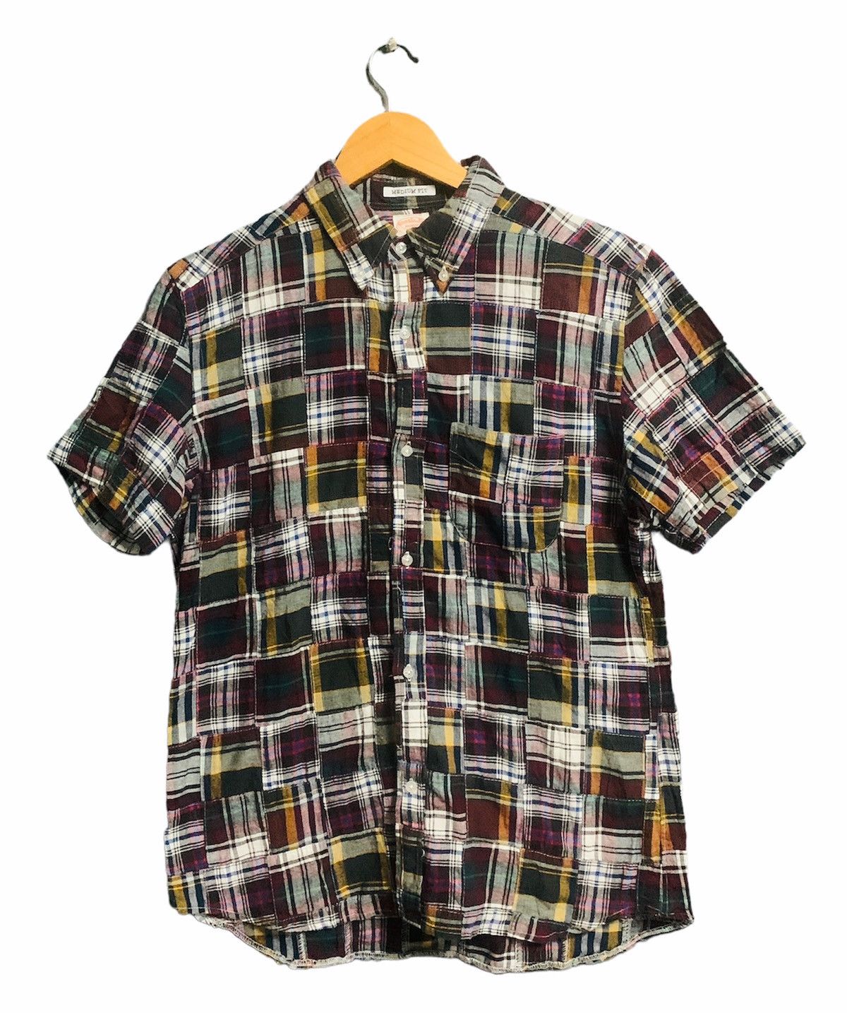 Beams Plus × Japanese Brand BEAMS JAPAN PATCHWORK FLANNEL Size US M / EU 48-50 / 2 - 1 Thumbnail
