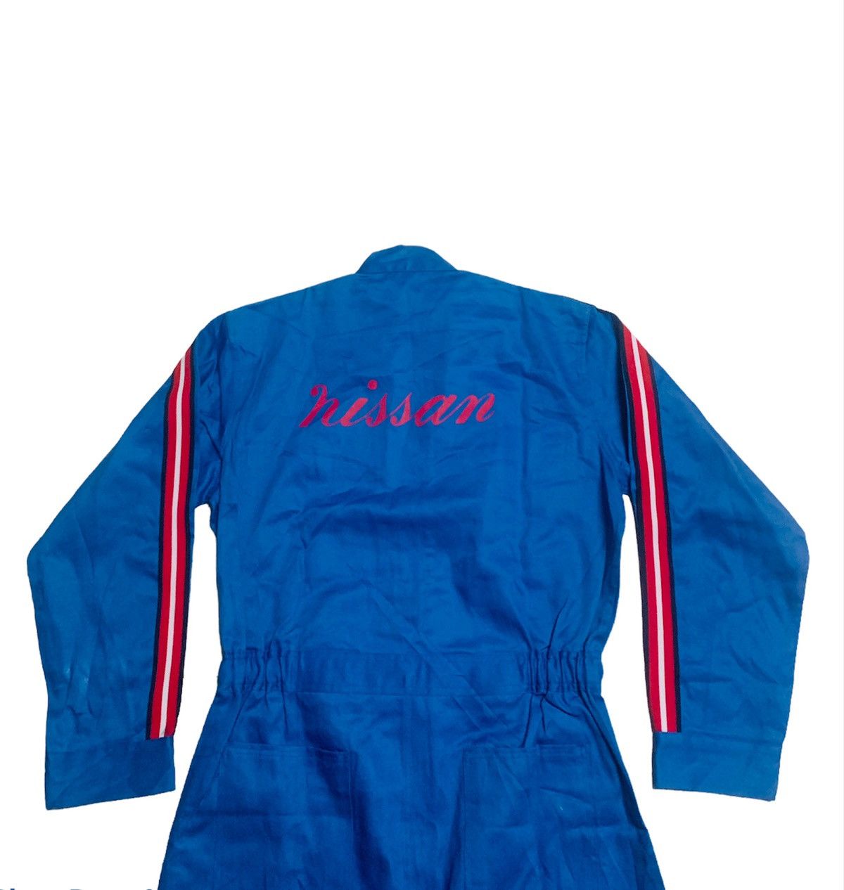 Vintage VINTAGE NISSAN JAPAN SANFORIZED BLUE COVERALLS MADE IN JAPAN Size US 33 - 3 Thumbnail