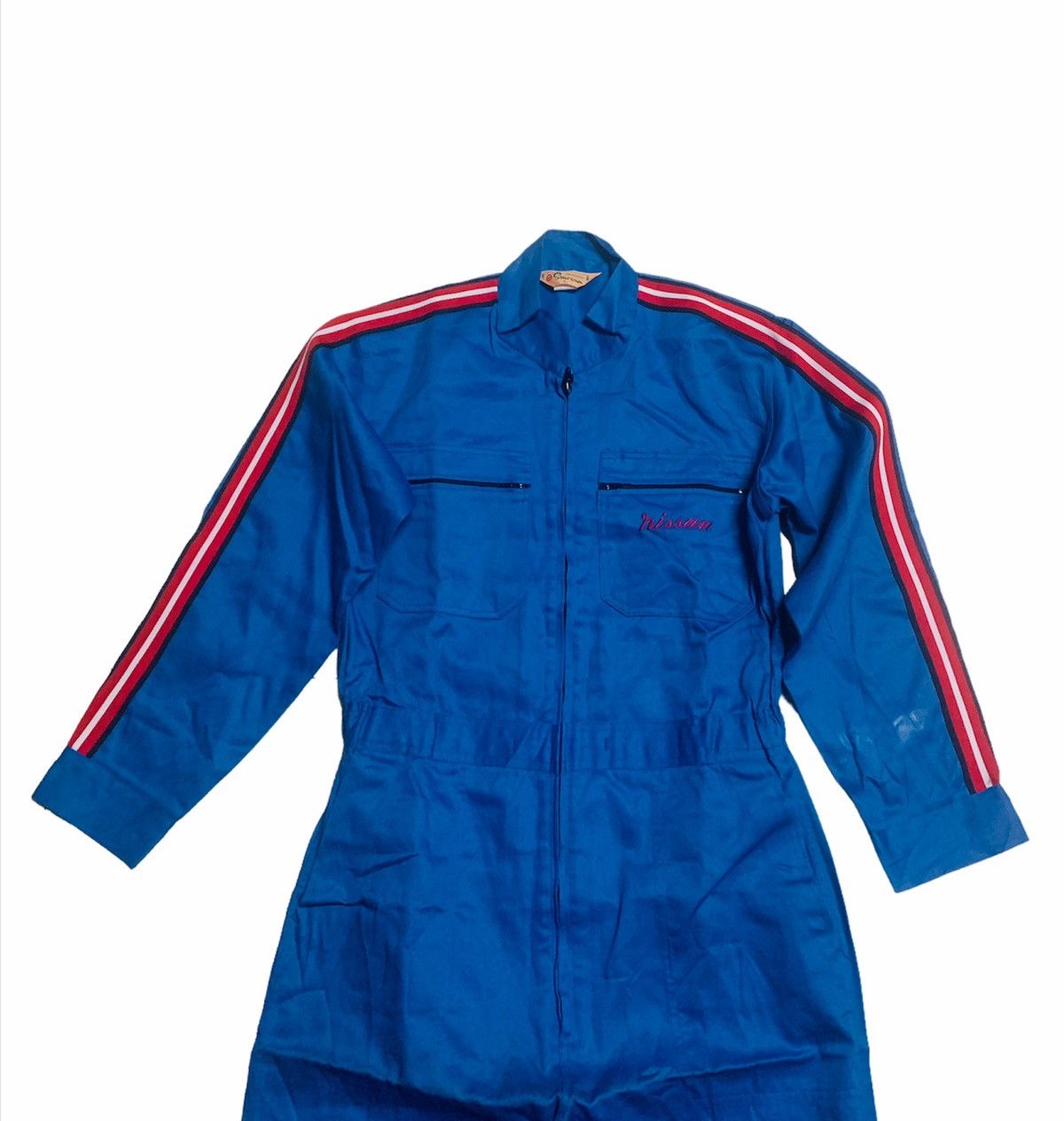 Vintage VINTAGE NISSAN JAPAN SANFORIZED BLUE COVERALLS MADE IN JAPAN Size US 33 - 5 Thumbnail