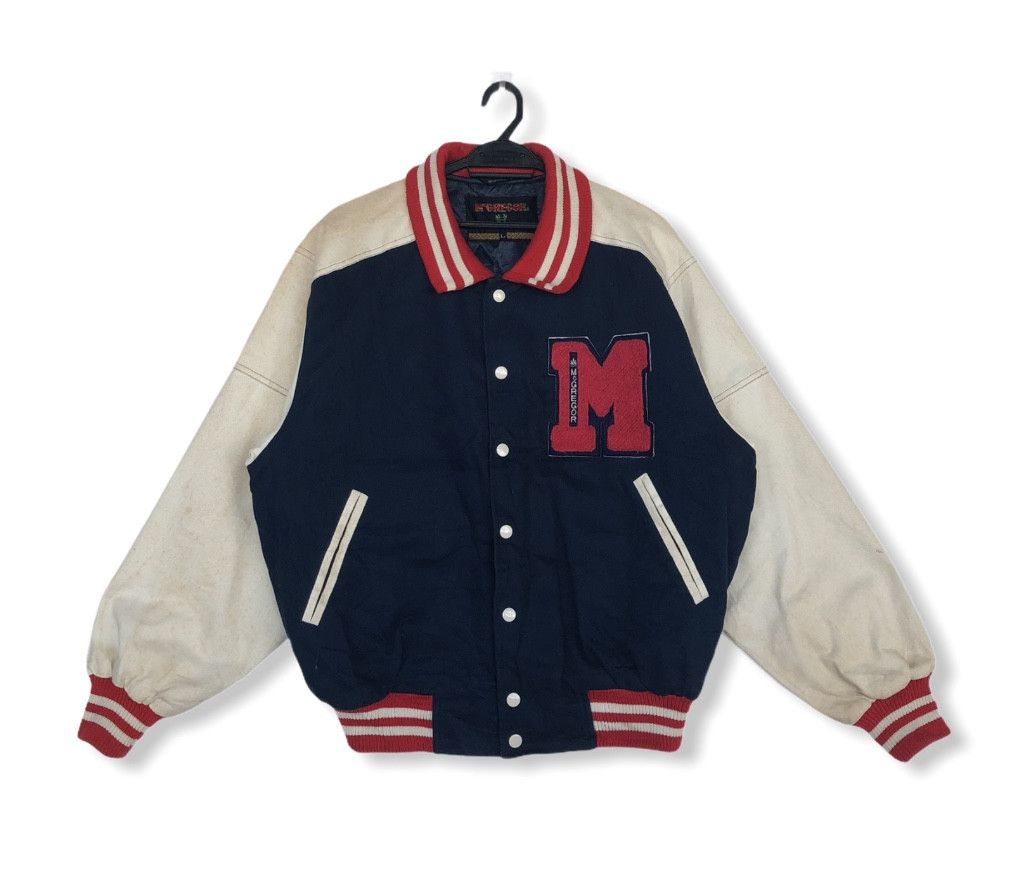 VINTAGE MCGREGOR CUP COTTON VARSITY JACKET