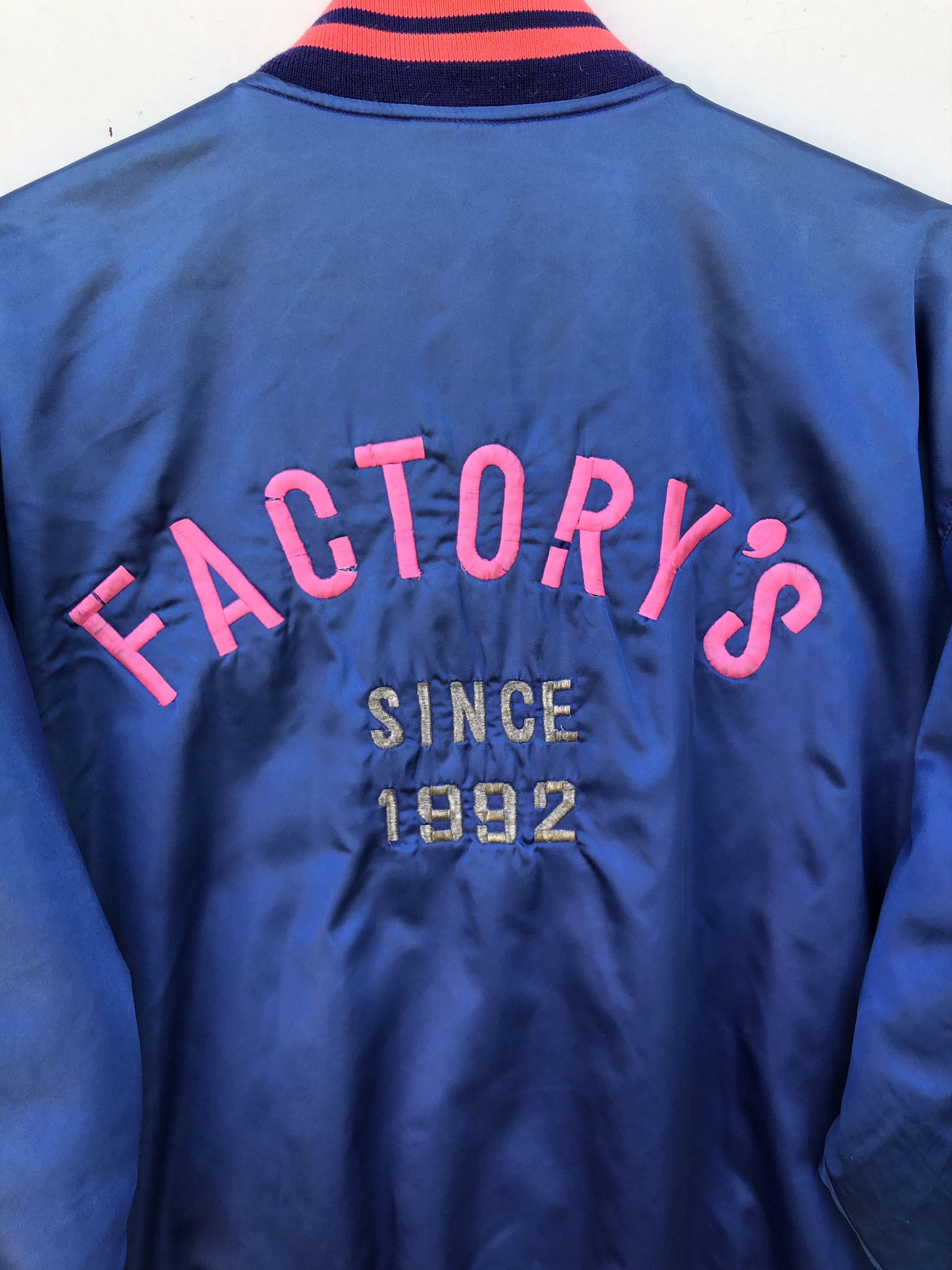 NFL RARE🔥VINTAGE 1992 49ERS NIKE SATIN LOOSE VARSITY DISTRESSED Size US L / EU 52-54 / 3 - 12 Thumbnail