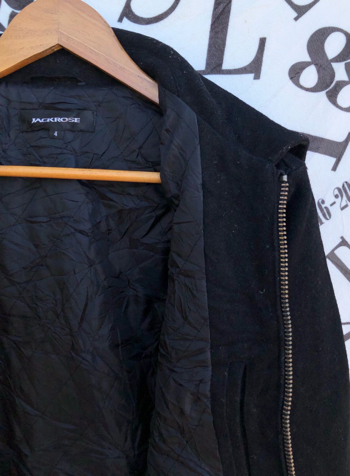 Affliction × JACKROSE × Seditionaries 🔥Vintage Jack Rose Wool Punk Jacket Size US S / EU 44-46 / 1 - 7 Thumbnail