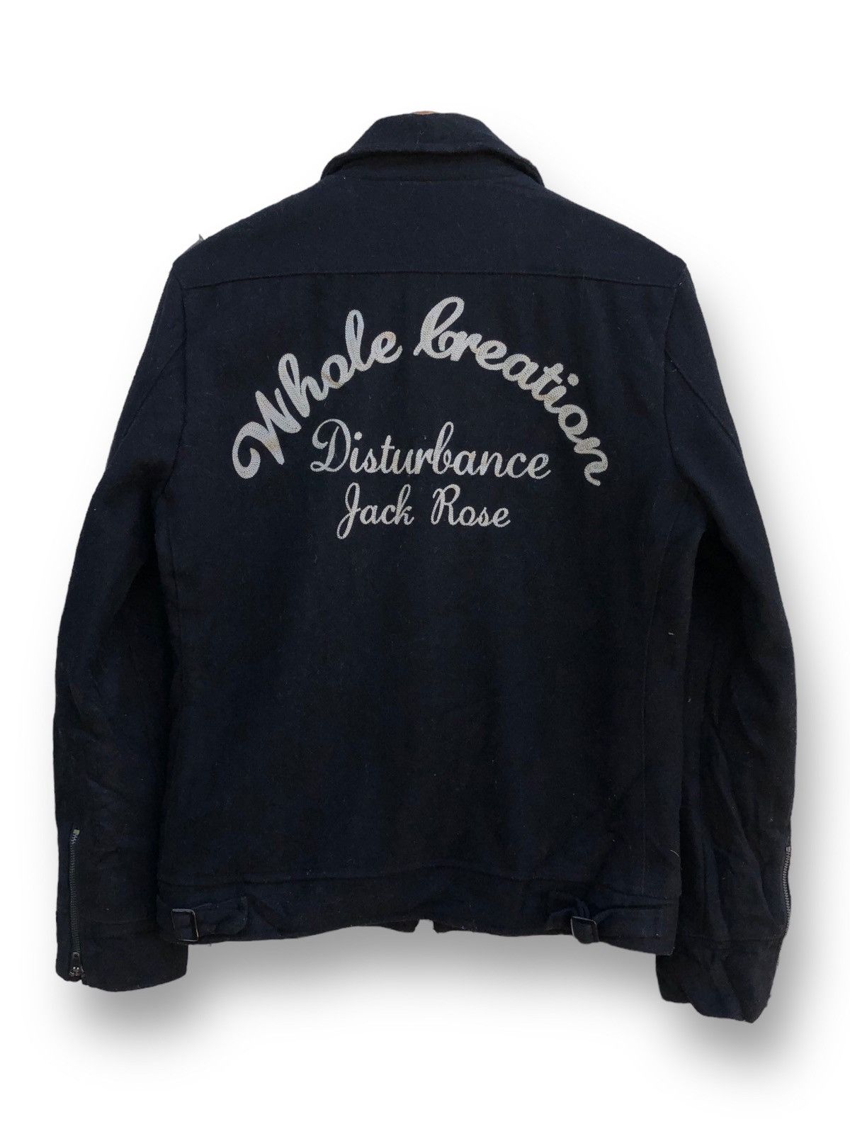 Affliction × JACKROSE × Seditionaries 🔥Vintage Jack Rose Wool Punk Jacket Size US S / EU 44-46 / 1 - 3 Thumbnail