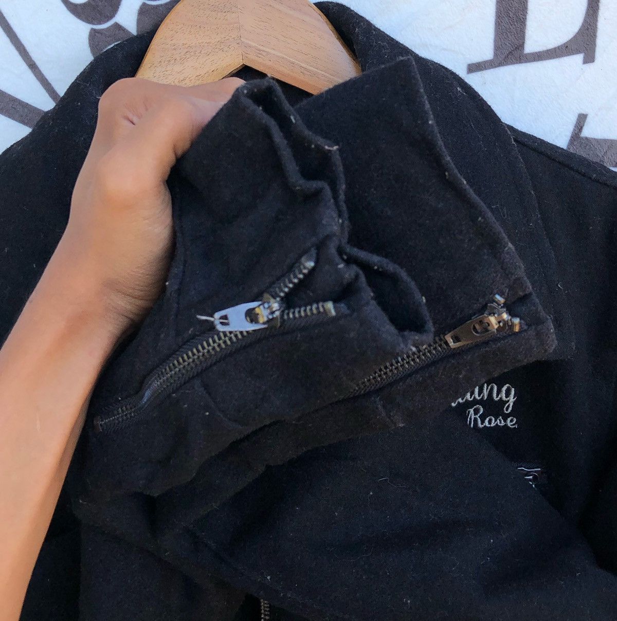 Affliction × JACKROSE × Seditionaries 🔥Vintage Jack Rose Wool Punk Jacket Size US S / EU 44-46 / 1 - 15 Thumbnail
