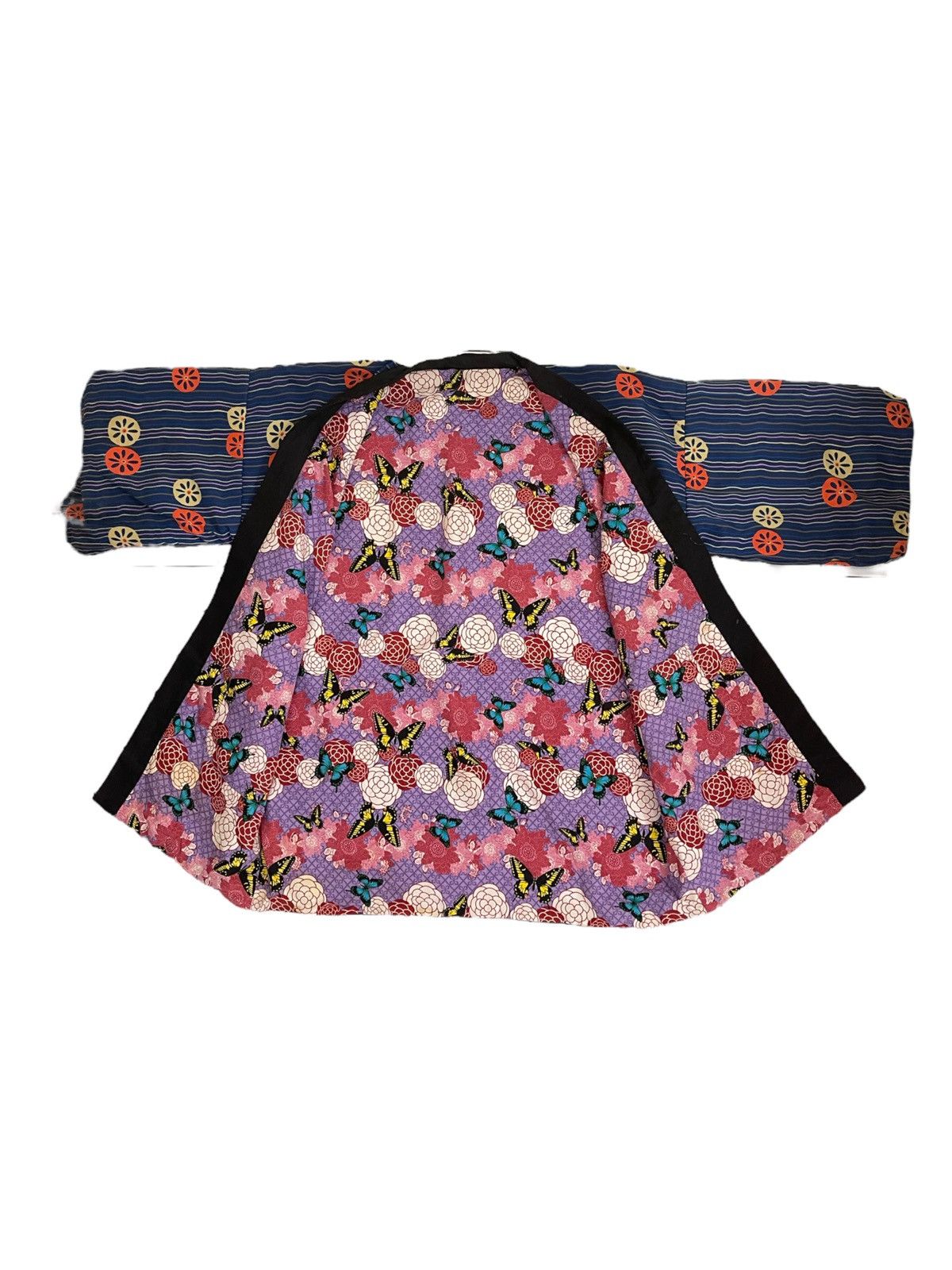 Japanese Brand × Vintage Vintage Hanten paded warm jacket reversible jacket Size US M / EU 48-50 / 2 - 5 Thumbnail
