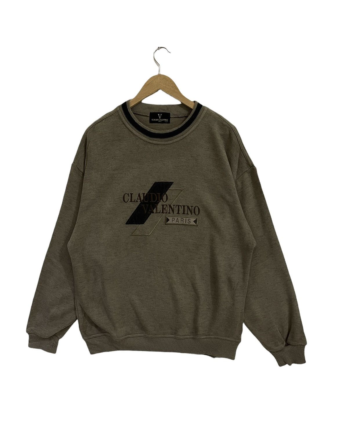 Valentino Vintage Claudio Valentino Paris sweatshirt Grailed