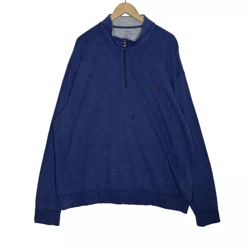 Polo Ralph Lauren Vintage Polo Ralph Lauren Sweatshirt Half Zipper Pullover Size US XXL / EU 58 / 5 - 1 Thumbnail