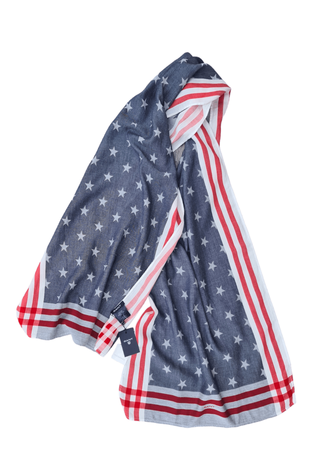 Gant GANT American USA Flag Scarf Muffler cotton Size ONE SIZE - 2 Thumbnail