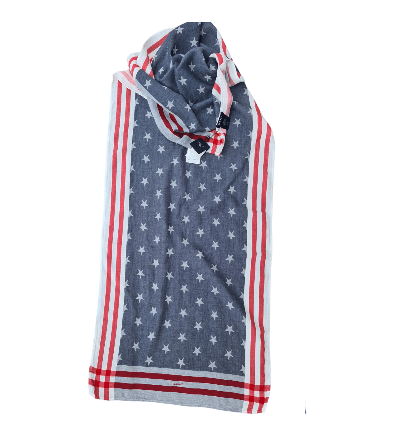 Gant GANT American USA Flag Scarf Muffler cotton Size ONE SIZE - 4 Thumbnail
