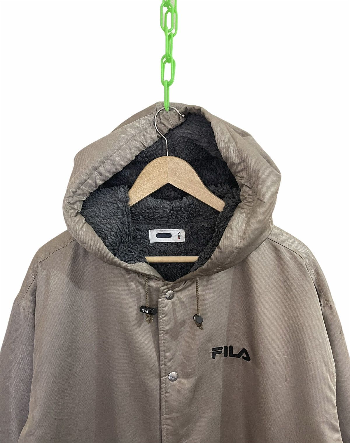 Fila × Vintage Vintage Fila Biella Italia Big Logo Spell Out logo Size US L / EU 52-54 / 3 - 6 Thumbnail