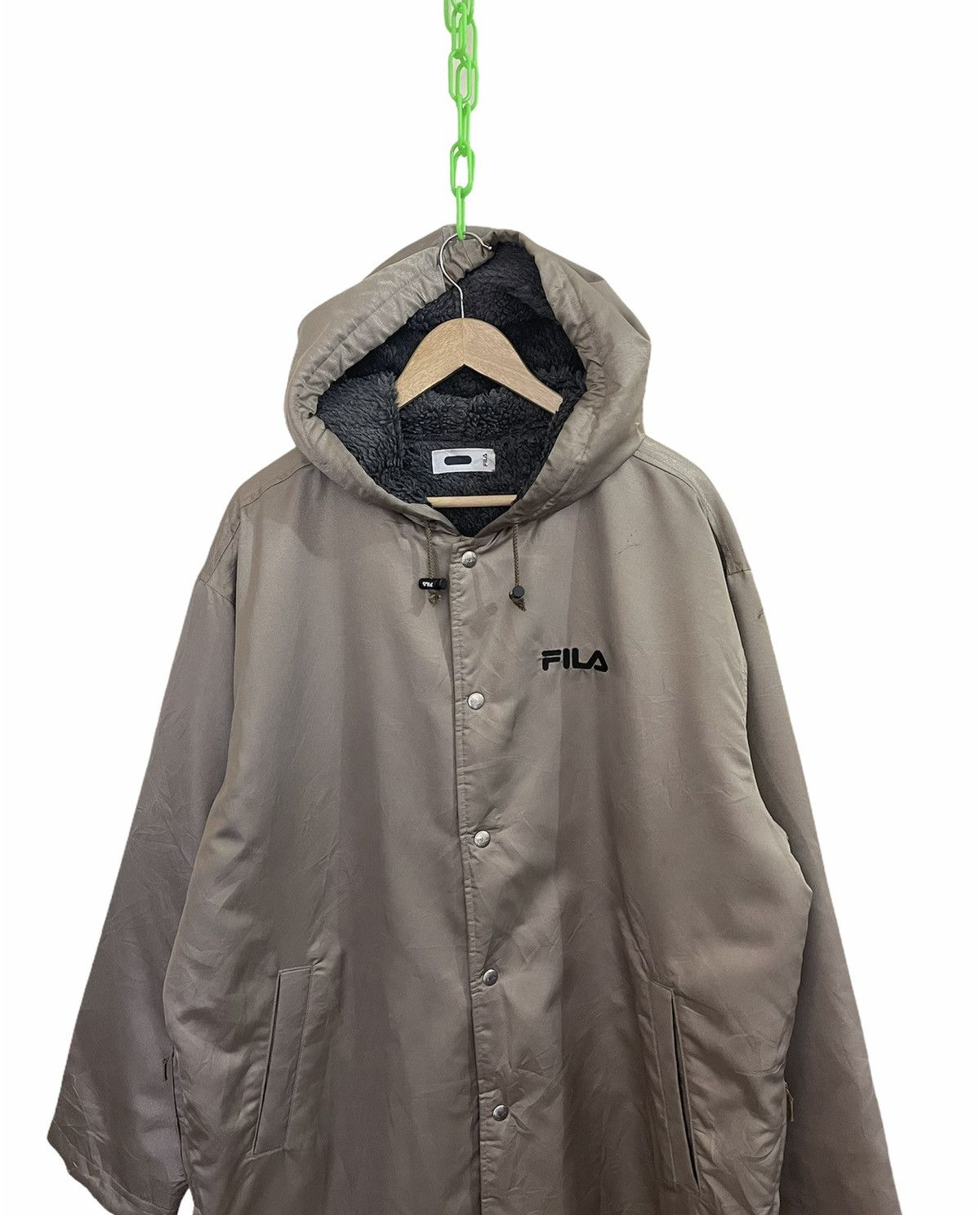 Fila × Vintage Vintage Fila Biella Italia Big Logo Spell Out logo Size US L / EU 52-54 / 3 - 4 Thumbnail