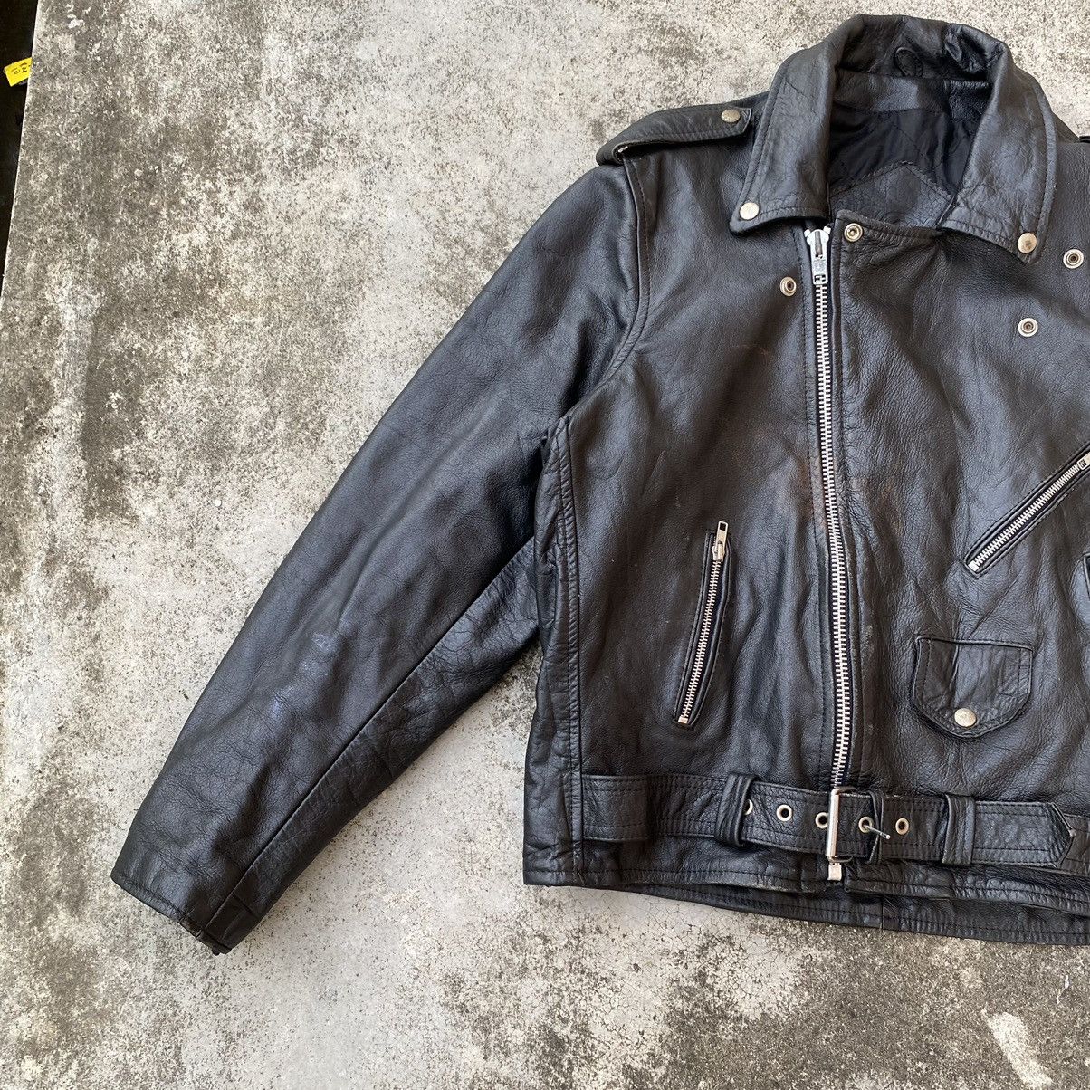 Genuine Leather Vintage MCR Genuine Leather Perfecto Jacket Size US M / EU 48-50 / 2 - 3 Thumbnail