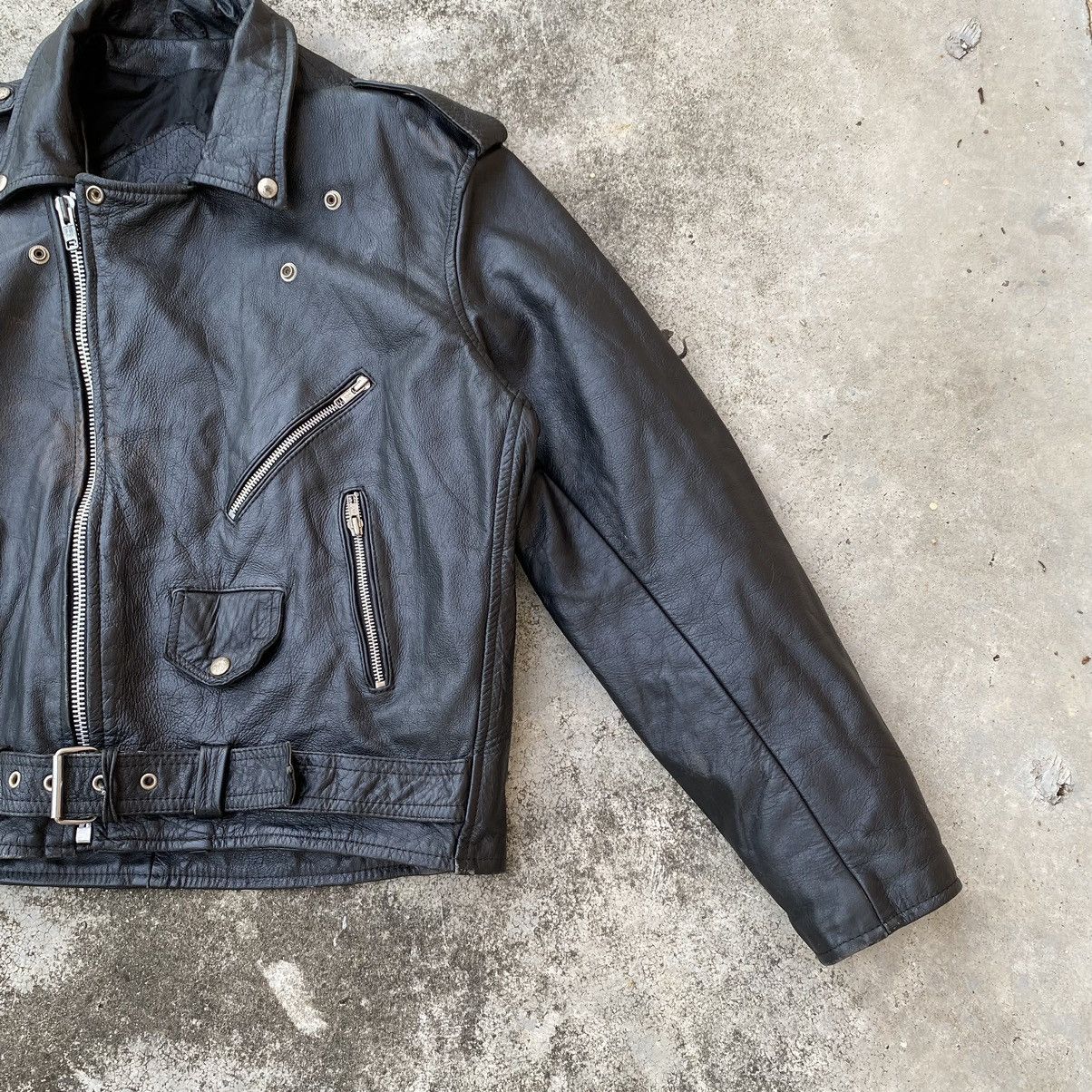 Genuine Leather Vintage MCR Genuine Leather Perfecto Jacket Size US M / EU 48-50 / 2 - 4 Thumbnail