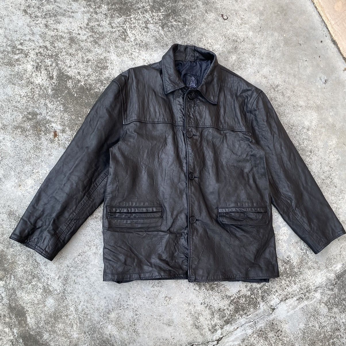 Genuine Leather Vintage EXL Leather Jacket Size US M / EU 48-50 / 2 - 3 Thumbnail