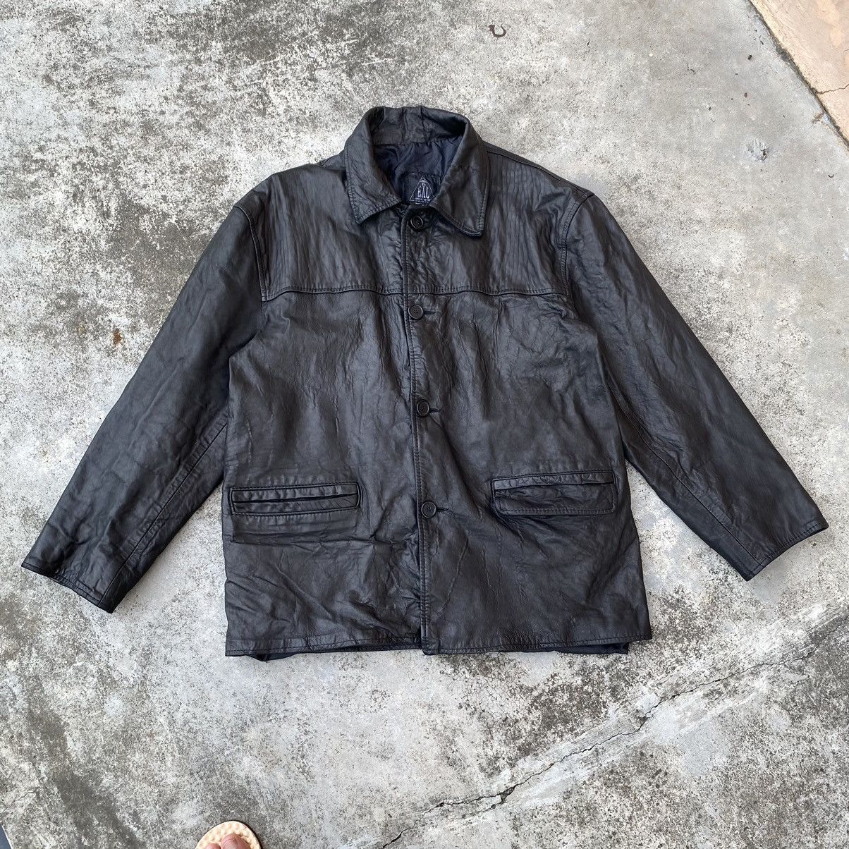 Genuine Leather Vintage EXL Leather Jacket Size US M / EU 48-50 / 2 - 2 Thumbnail