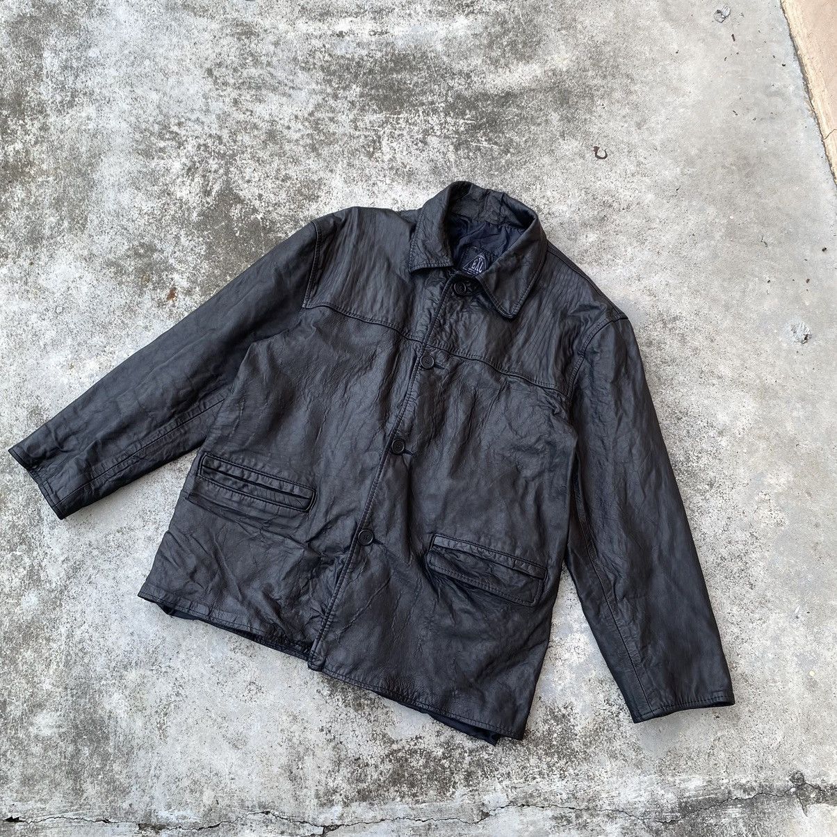 Genuine Leather Vintage EXL Leather Jacket Size US M / EU 48-50 / 2 - 1 Thumbnail
