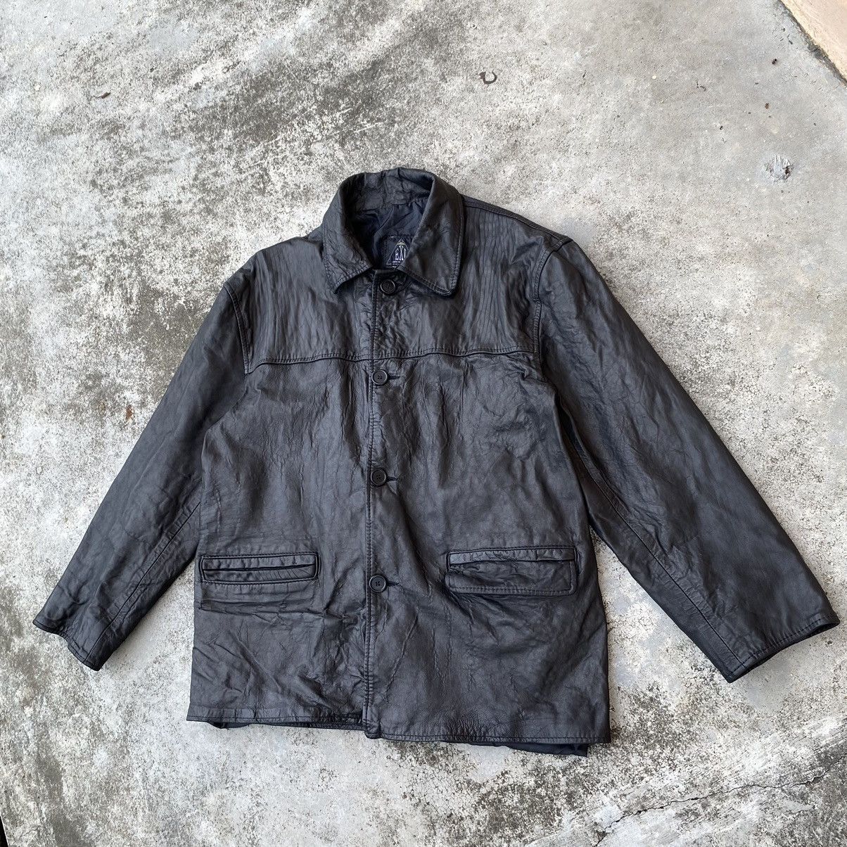 Genuine Leather Vintage EXL Leather Jacket Size US M / EU 48-50 / 2 - 4 Thumbnail