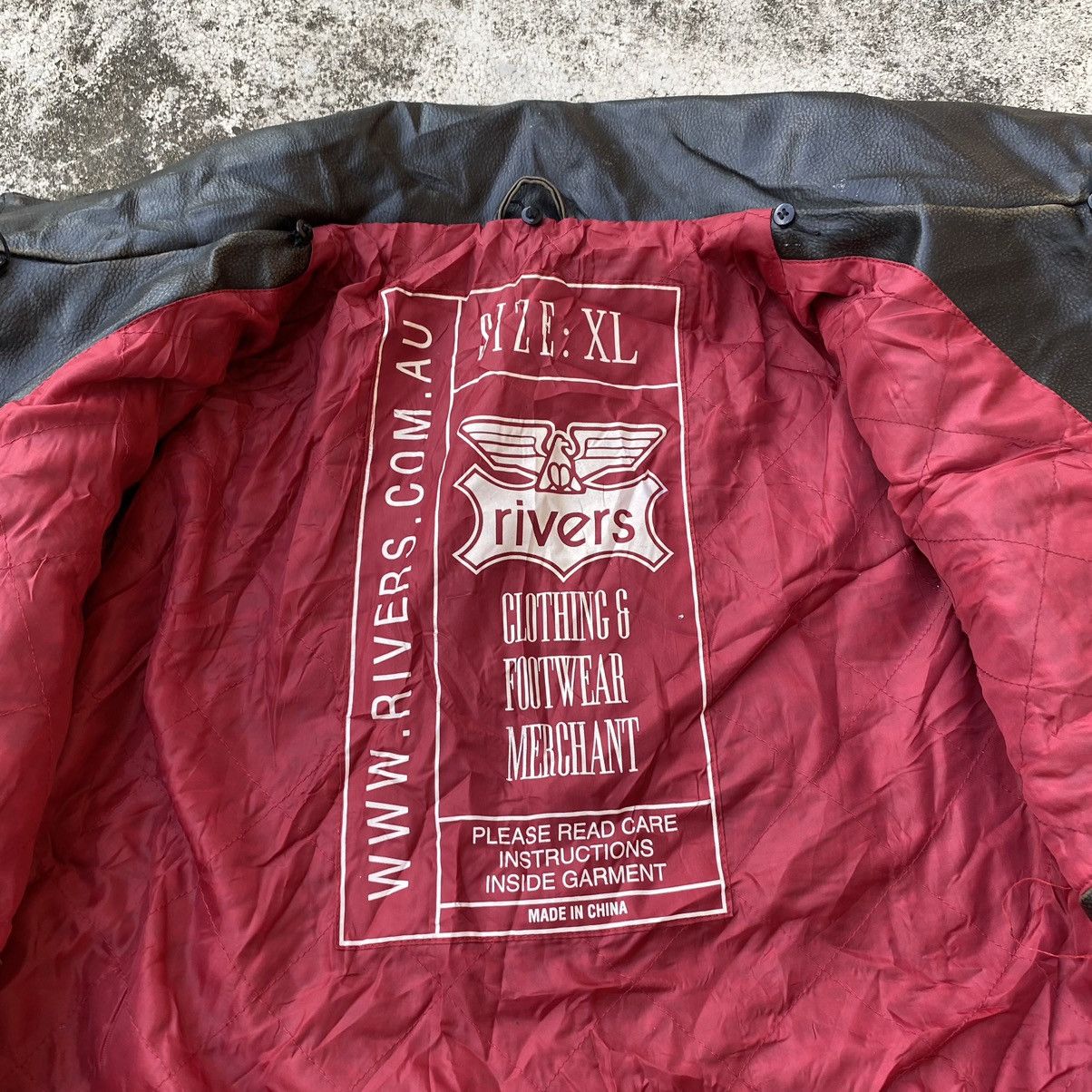 Japanese Brand × Vintage Vintage Rivers Leather Chore Jacket Size US XL / EU 56 / 4 - 6 Thumbnail