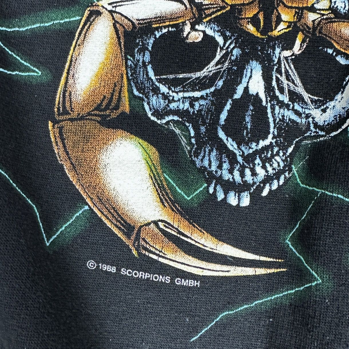 Band Tees Vintage 80s 1988 Scorpions World Tour sweatshirt grail rare Size US XL / EU 56 / 4 - 7 Thumbnail