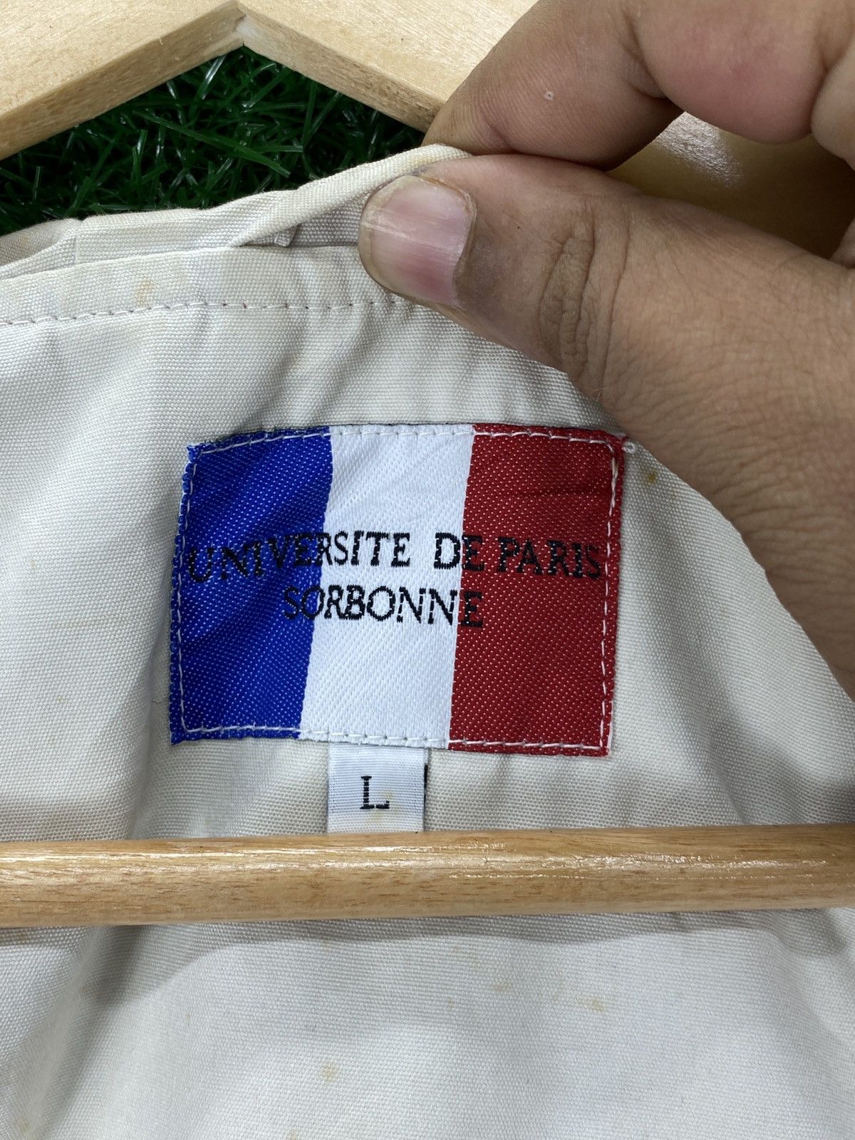 Vintage Vintage Celeste Universite De Paris Sorbonne Coach Jacket Size US XL / EU 56 / 4 - 4 Thumbnail