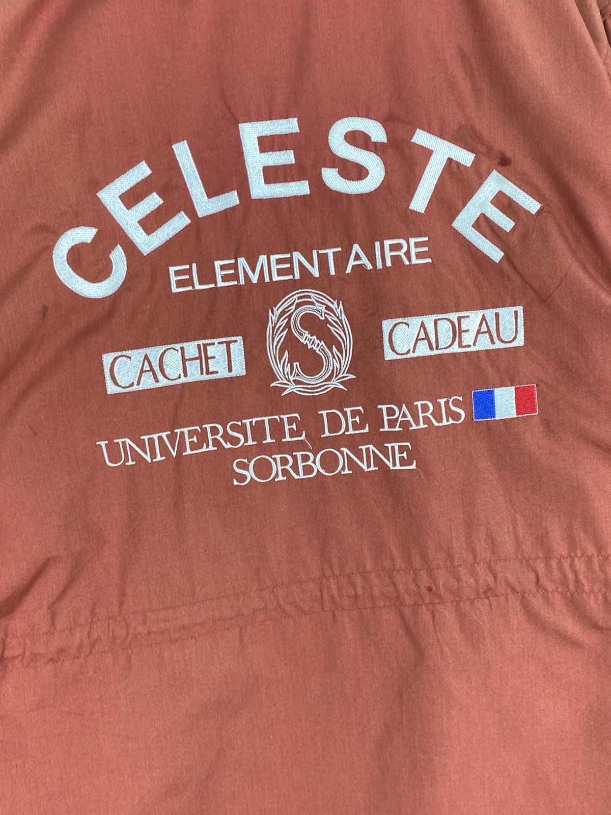 Vintage Vintage Celeste Universite De Paris Sorbonne Coach Jacket Size US XL / EU 56 / 4 - 6 Thumbnail