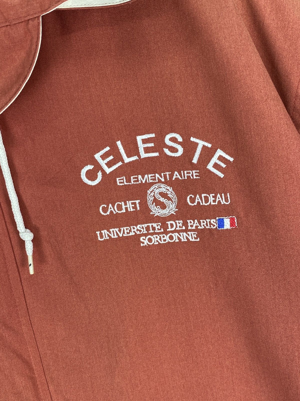 Vintage Vintage Celeste Universite De Paris Sorbonne Coach Jacket Size US XL / EU 56 / 4 - 9 Thumbnail