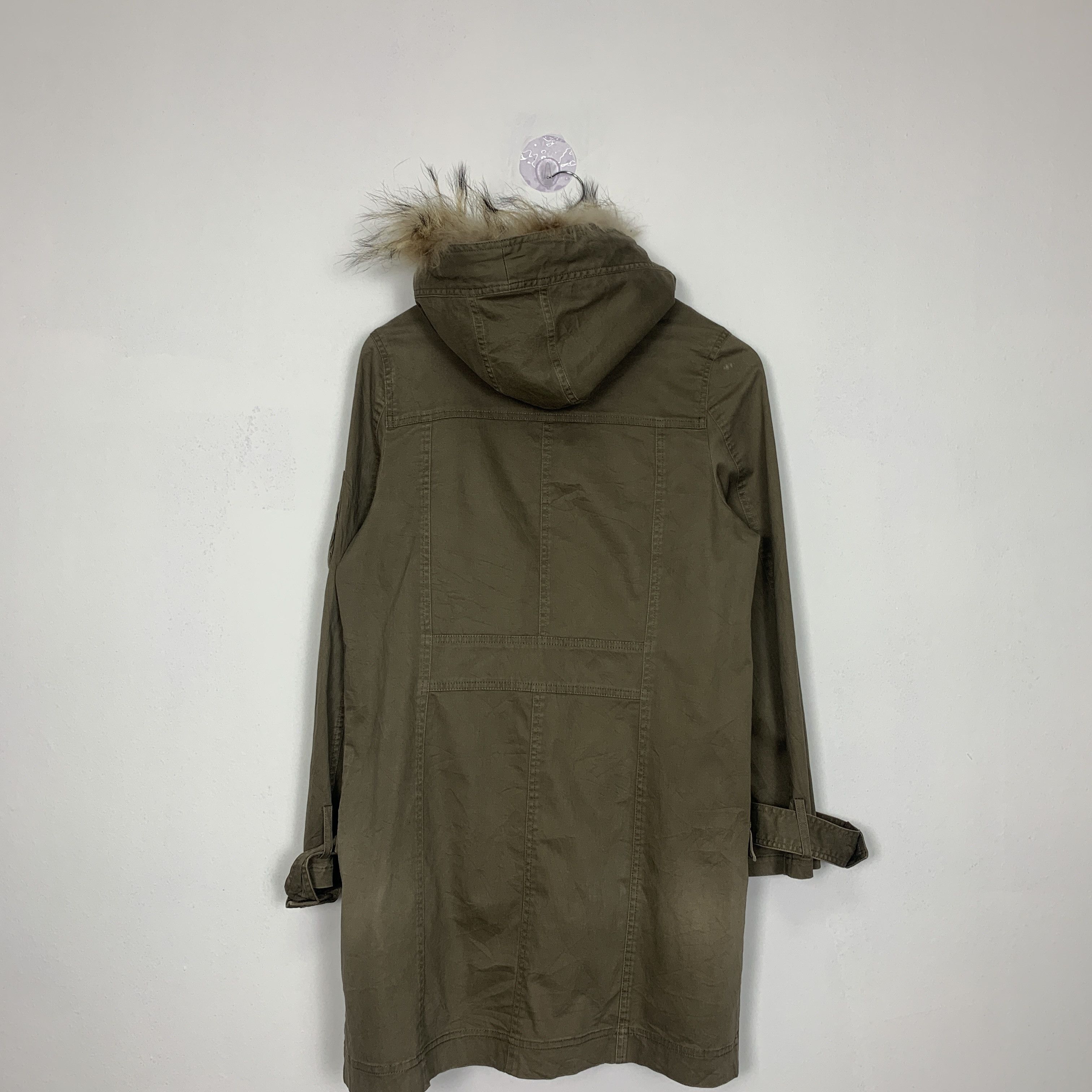Japanese Brand Vintage MK KLEIN Cotton Sherpa Lining Hoodie Parkas J0809 Size US S / EU 44-46 / 1 - 20 Thumbnail